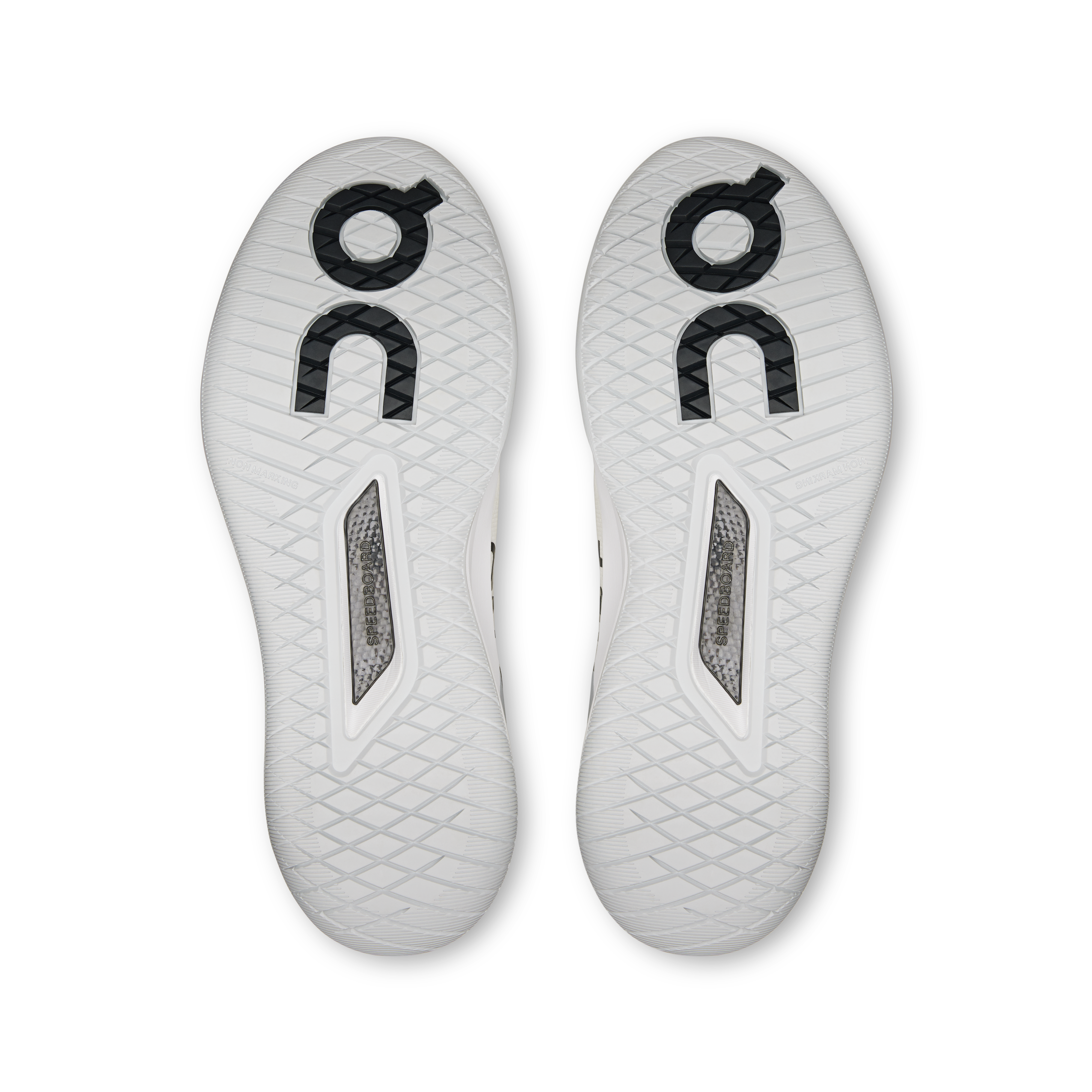 On THE ROGER Pro 3 White & Pink Homme Tennis Chaussures