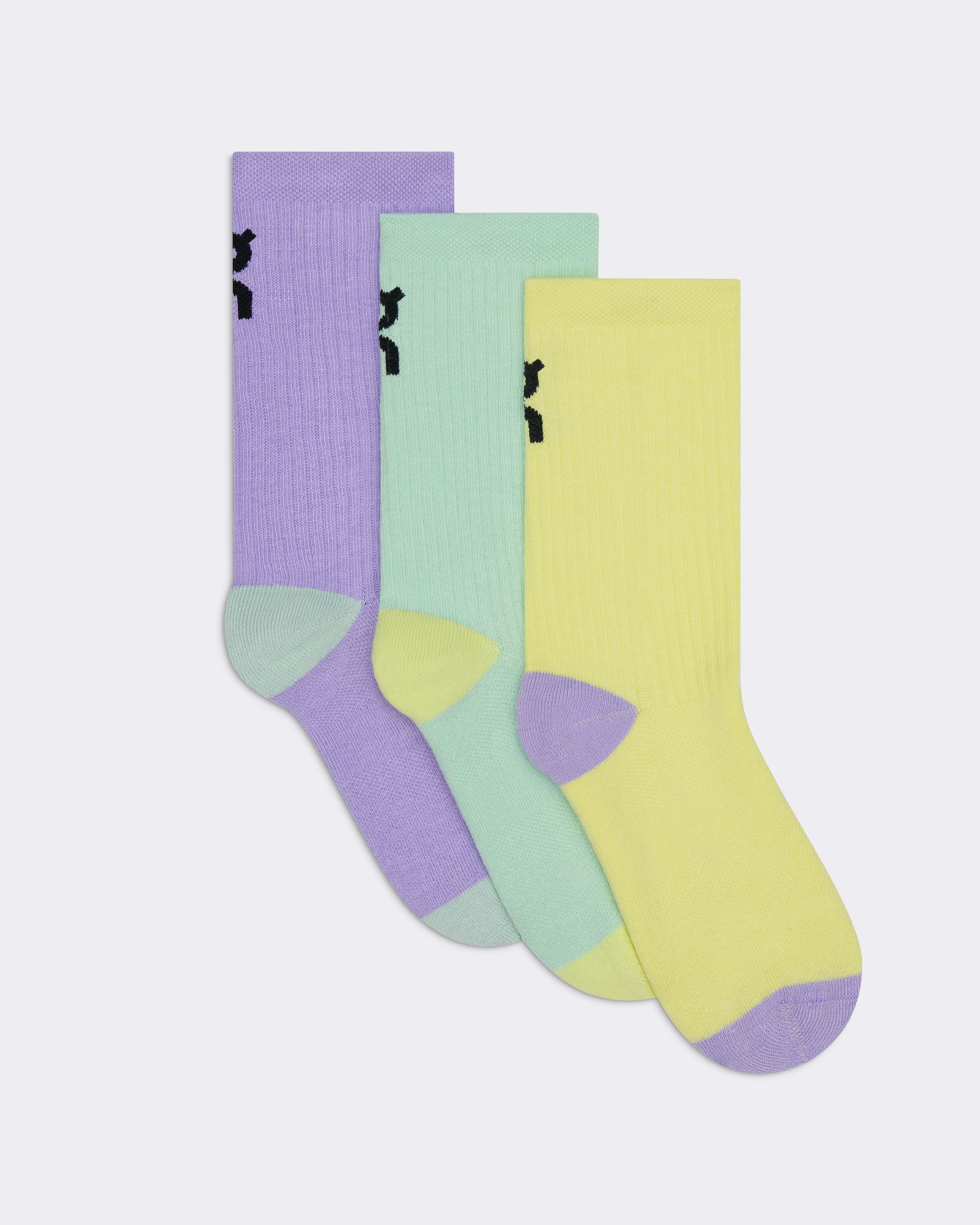 On Logo Sock High 3P Kids Bloom & Creek Enfant Chaussettes