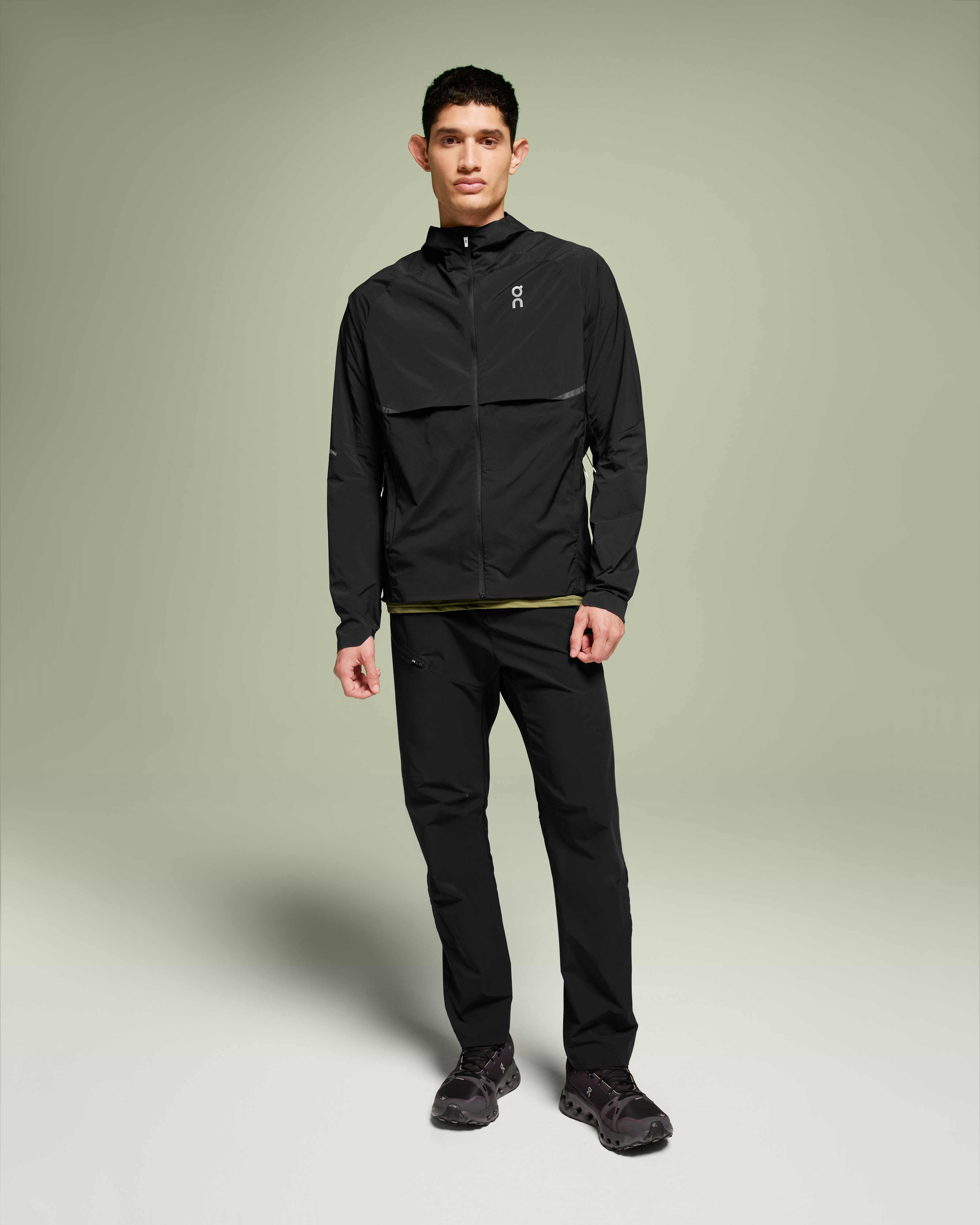 On Core Jacket Black Homme Vestes
