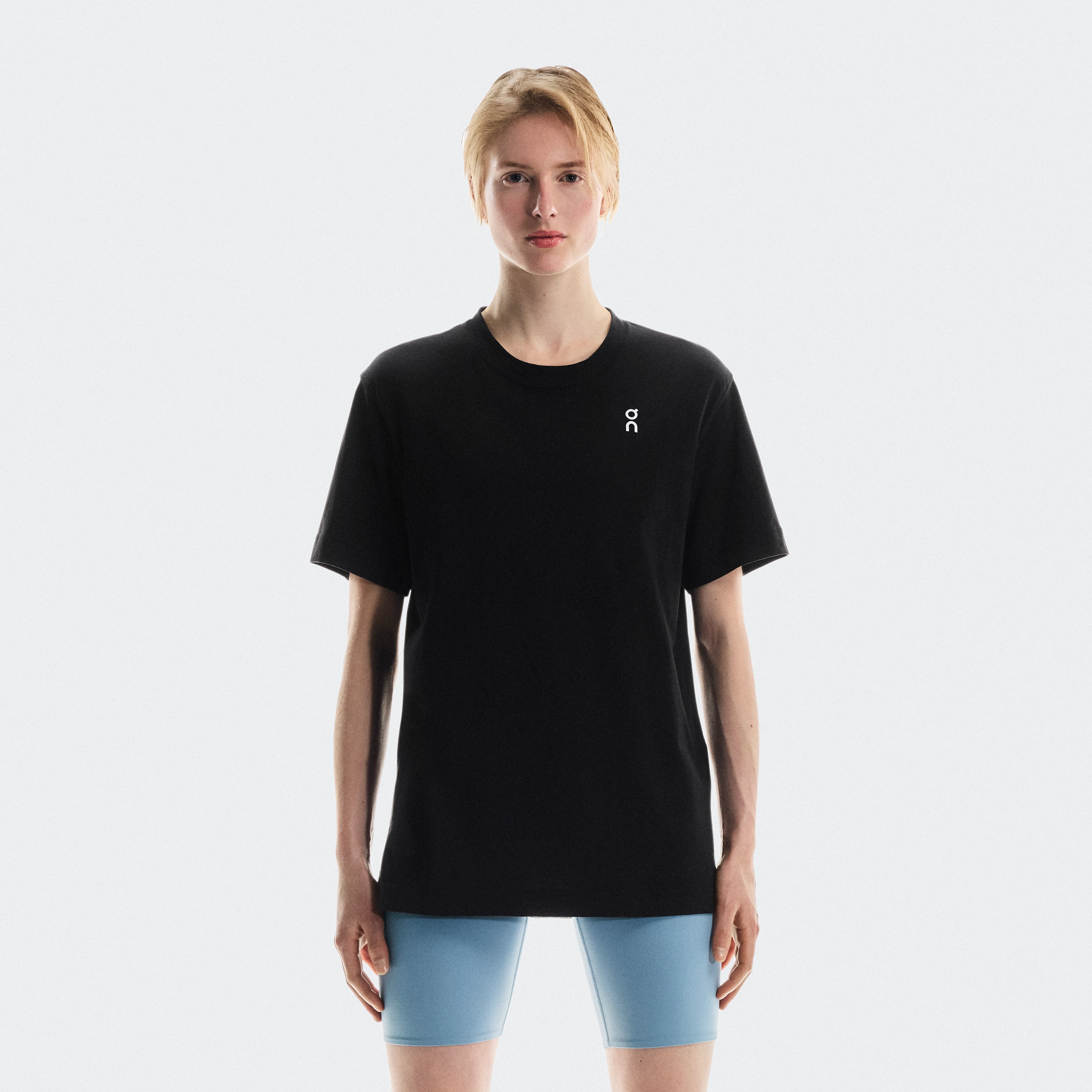 On Graphic-T Black Femme – Confort longue durée, récupération, vêtements du quotidien Hauts et t-shirts