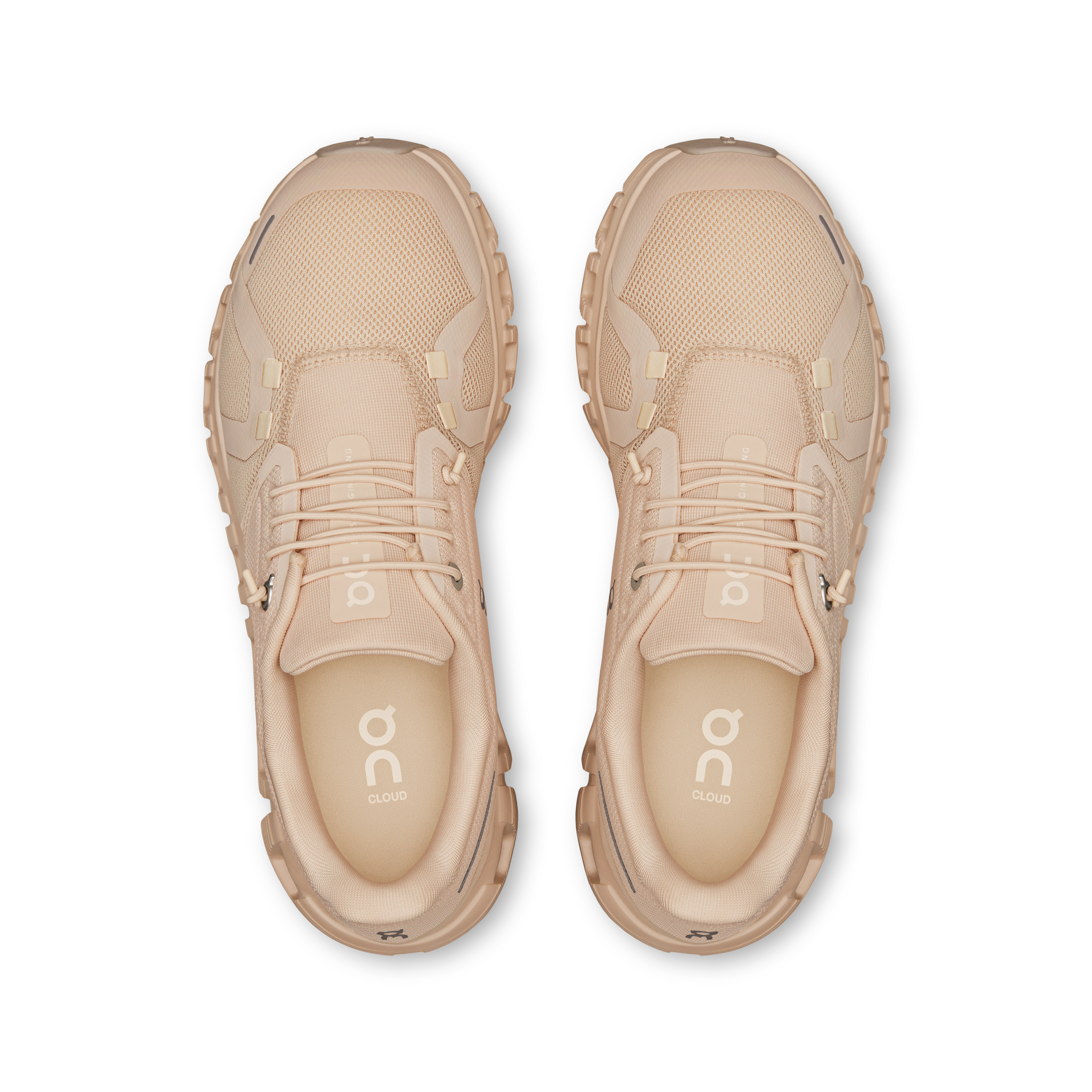 On Cloud 6 Sand & Sand Femme Active Life Chaussures