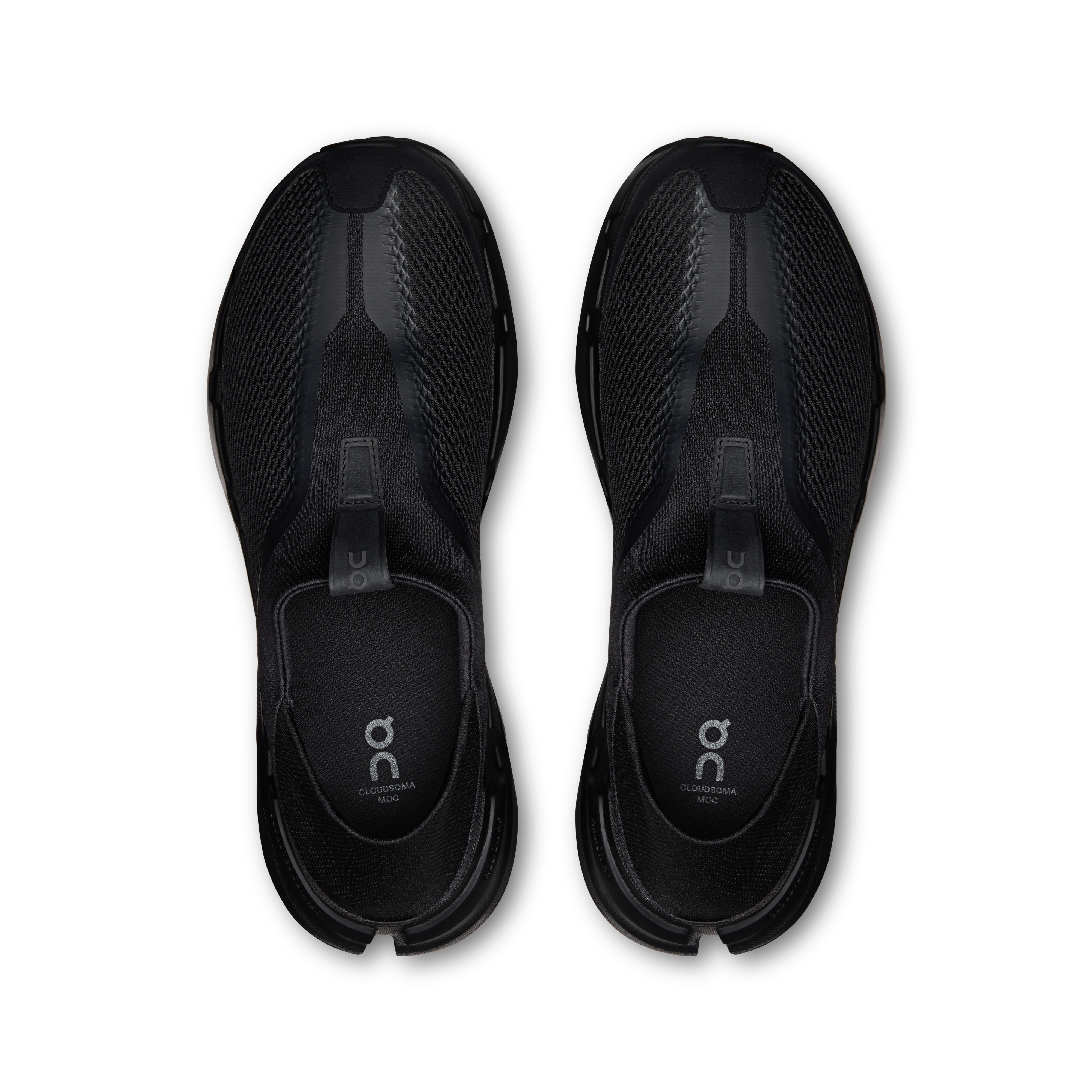 On Cloudsoma Moc Black & Black Homme Randonnée Chaussures
