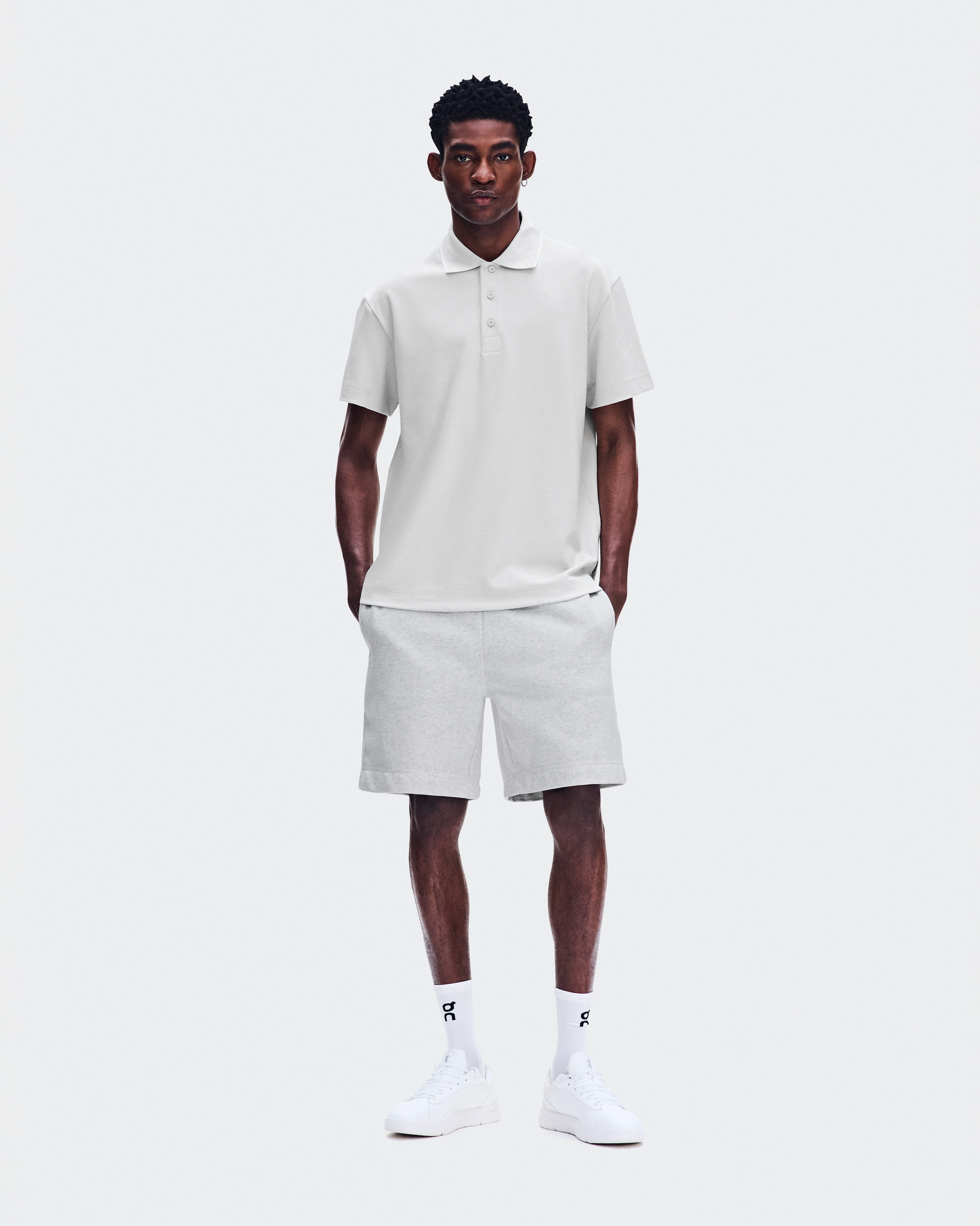On Courtside Polo Glacier Homme Hauts et t-shirts