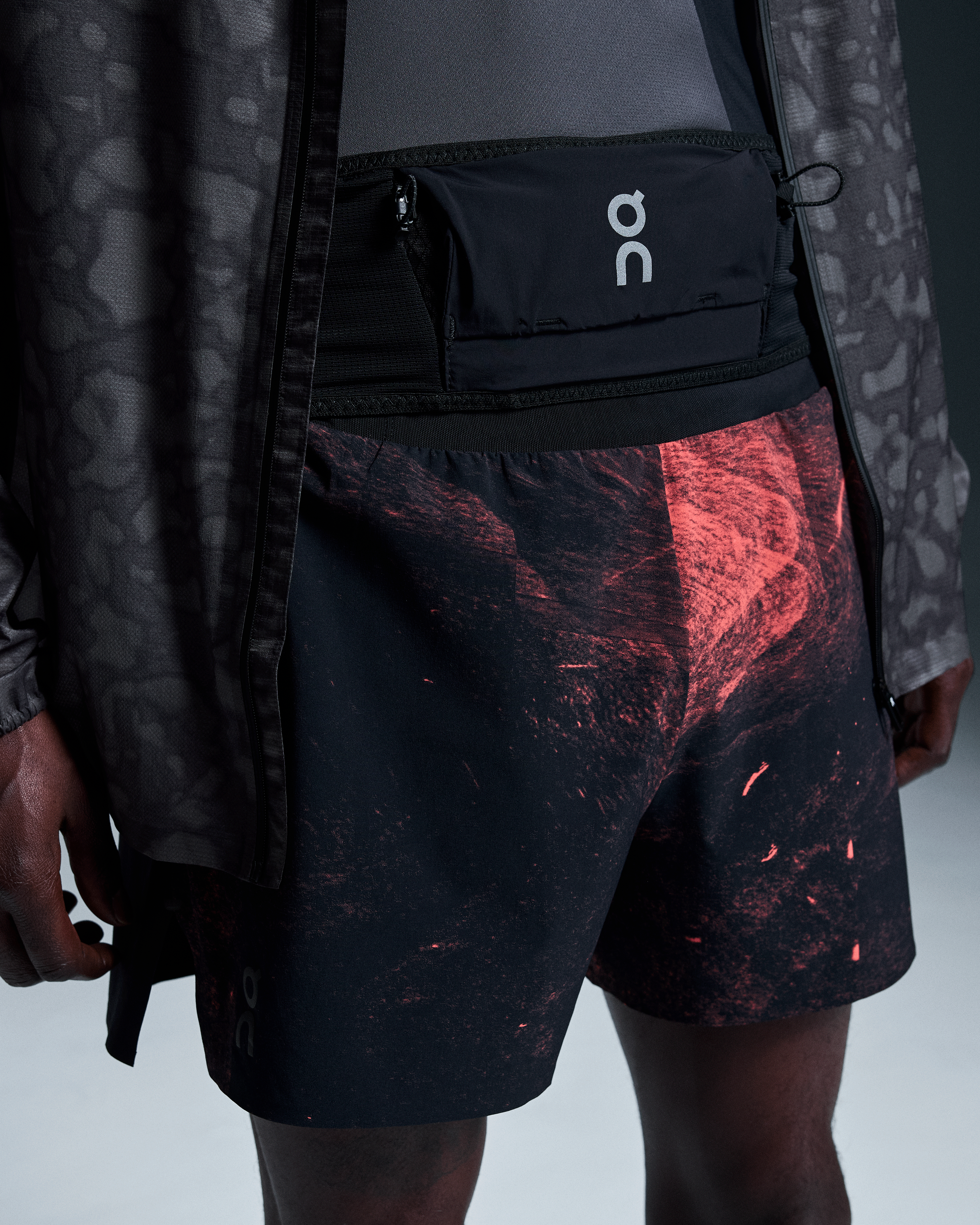On Ultra Belt 2L Black Unisexe Ceintures