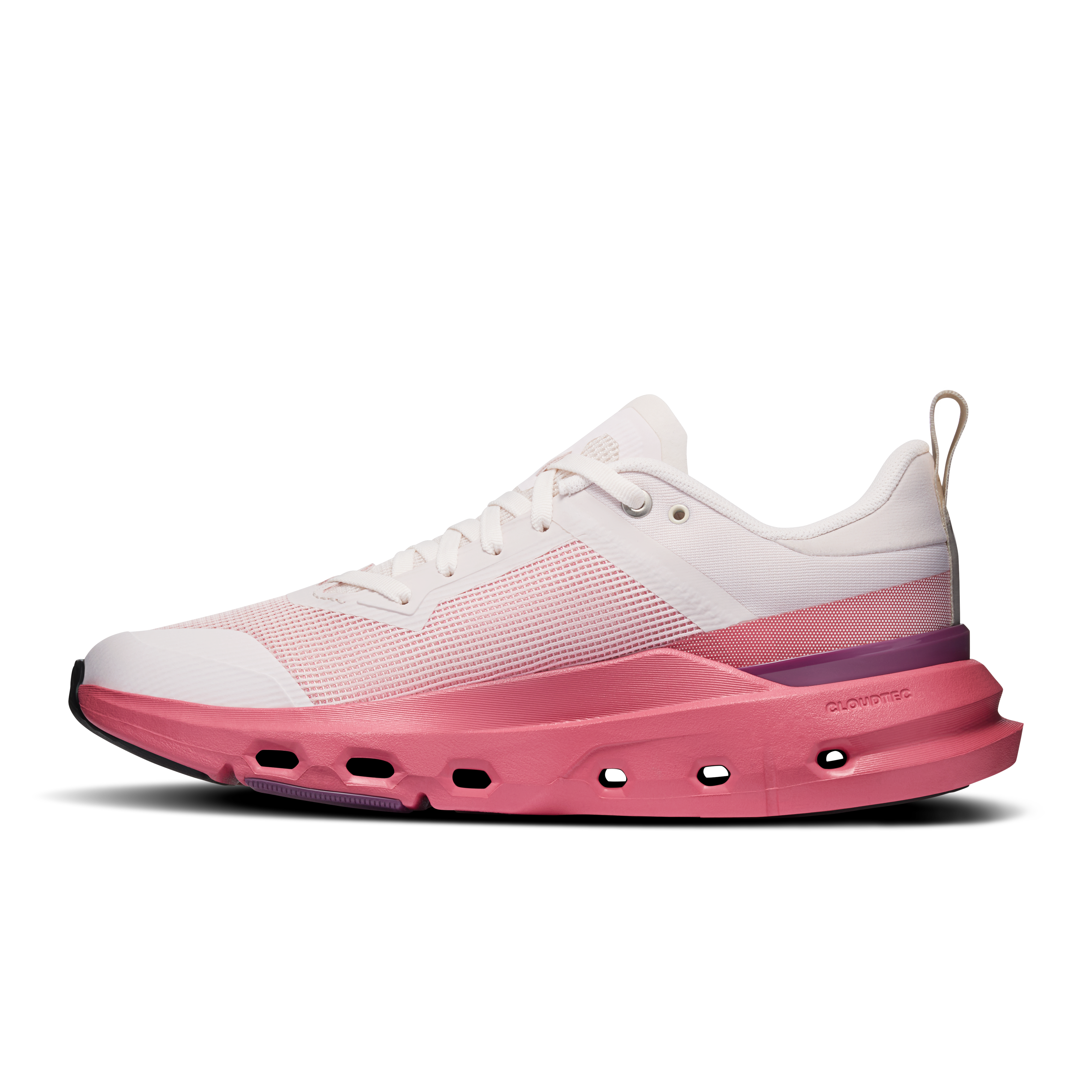 On Cloudpulse Next Oyster & Camellia Femme training_shoes Chaussures