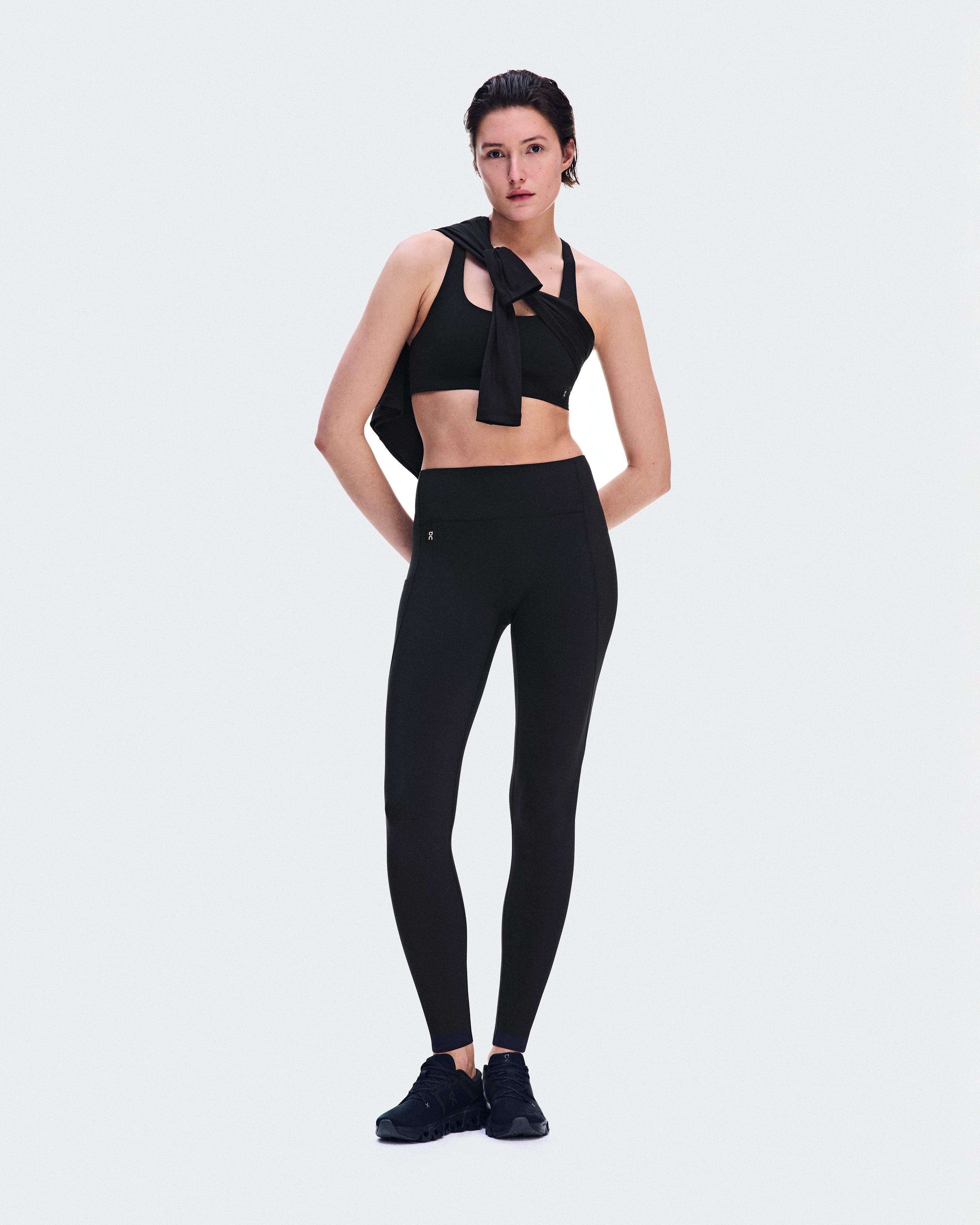 On Studio Leggings Black Femme Leggings