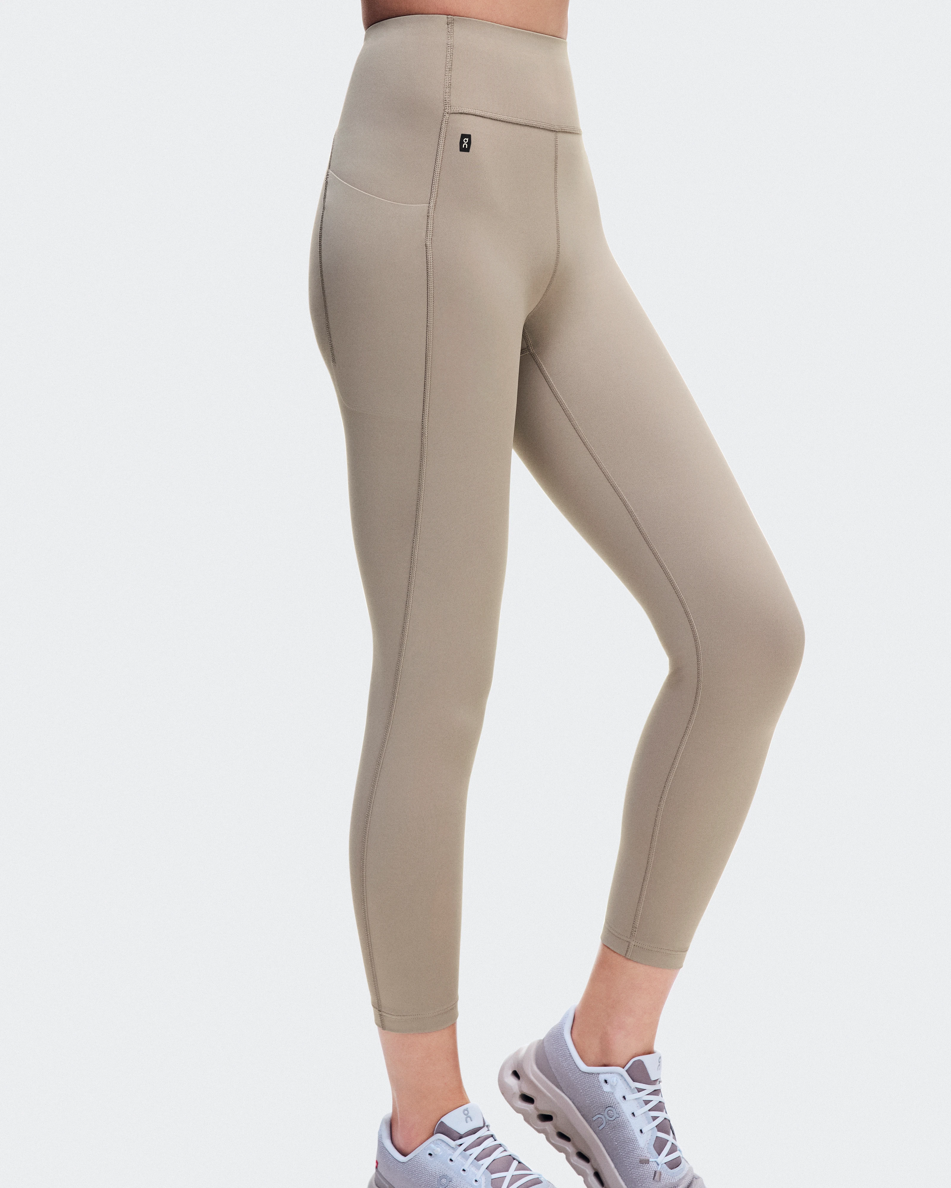 On Train Tights 7/8 Clay Femme Leggings