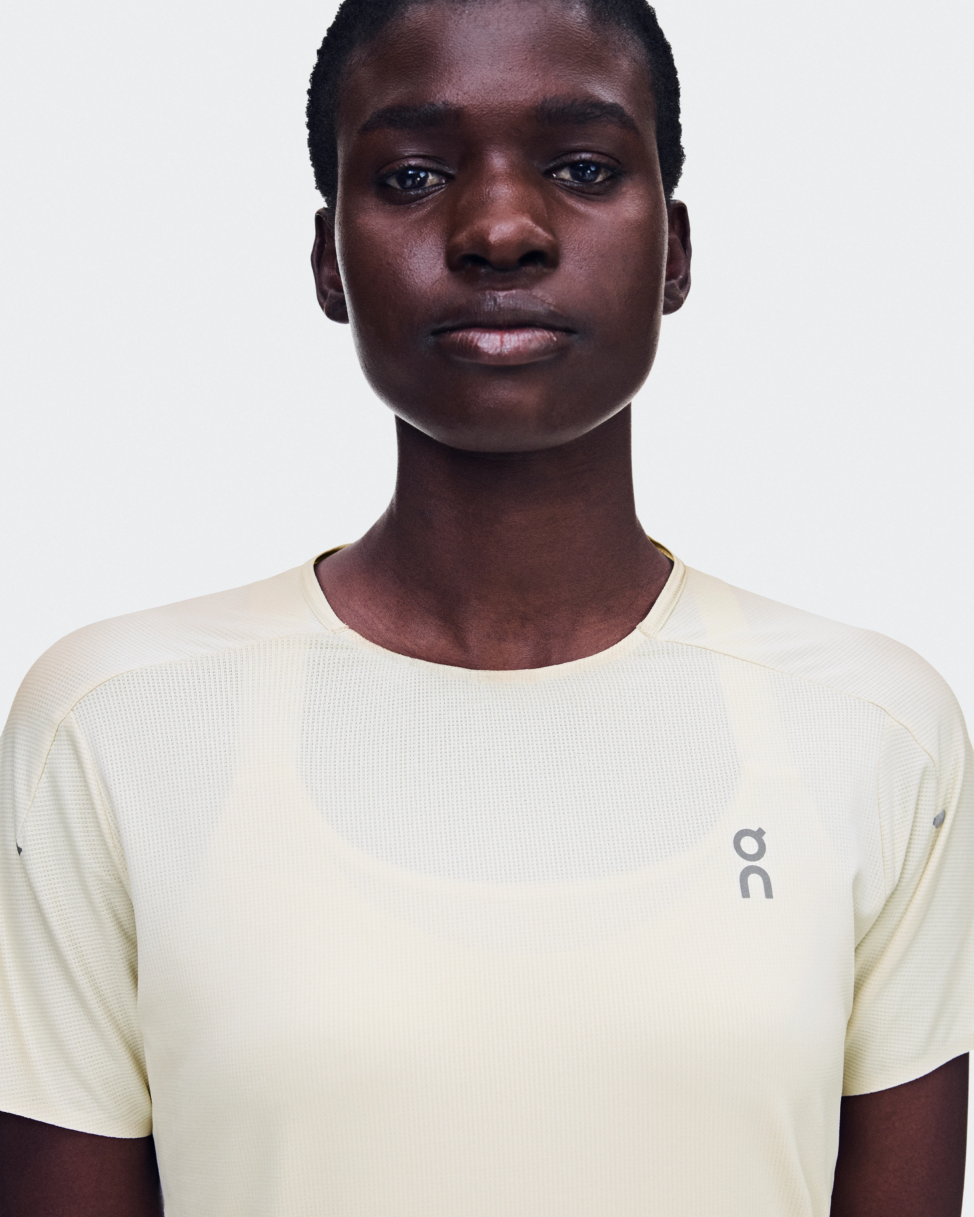 On Performance-T Hare & Brume Femme Hauts et t-shirts