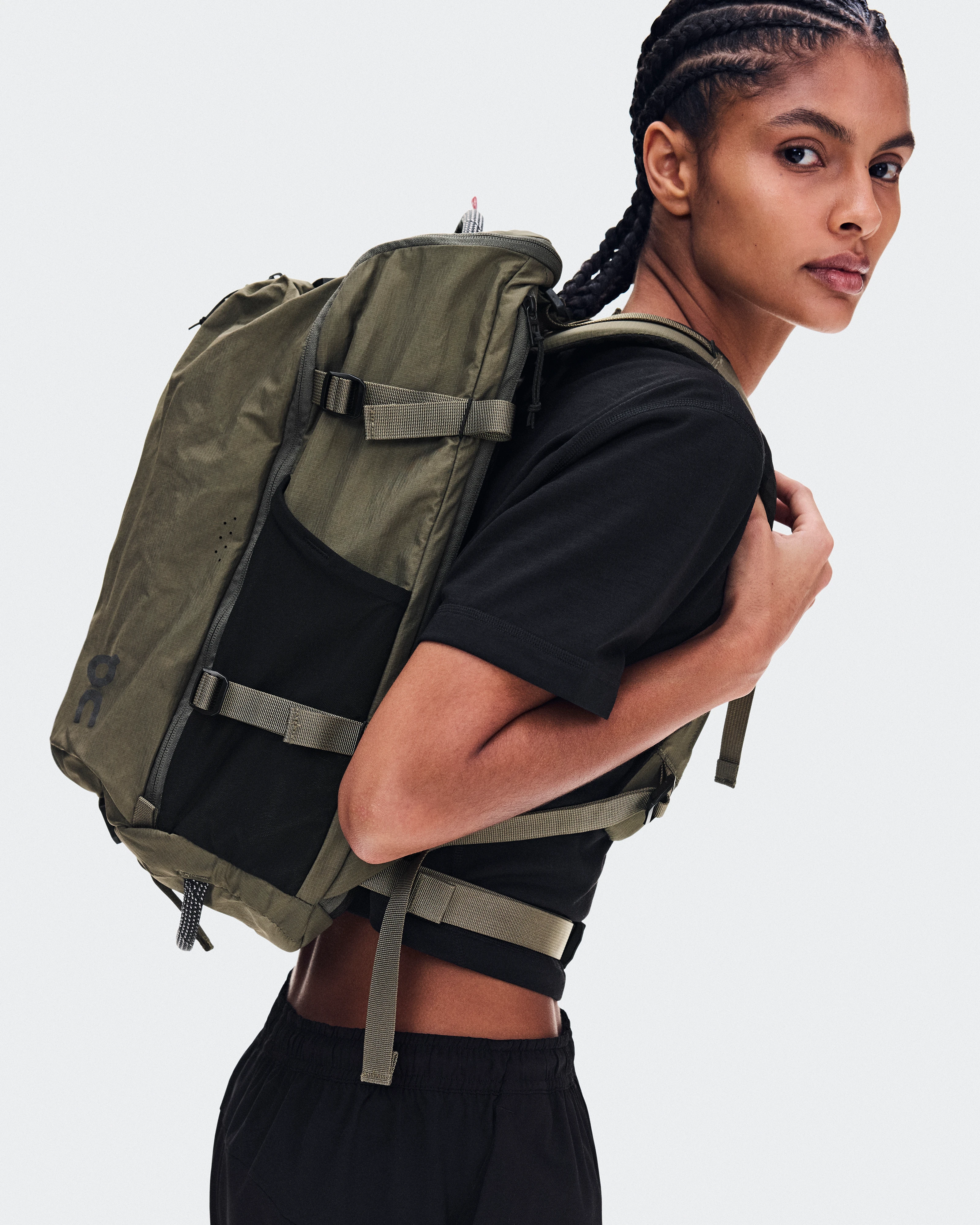 On Speed Pack 30L Olive & Black Unisexe Sacs