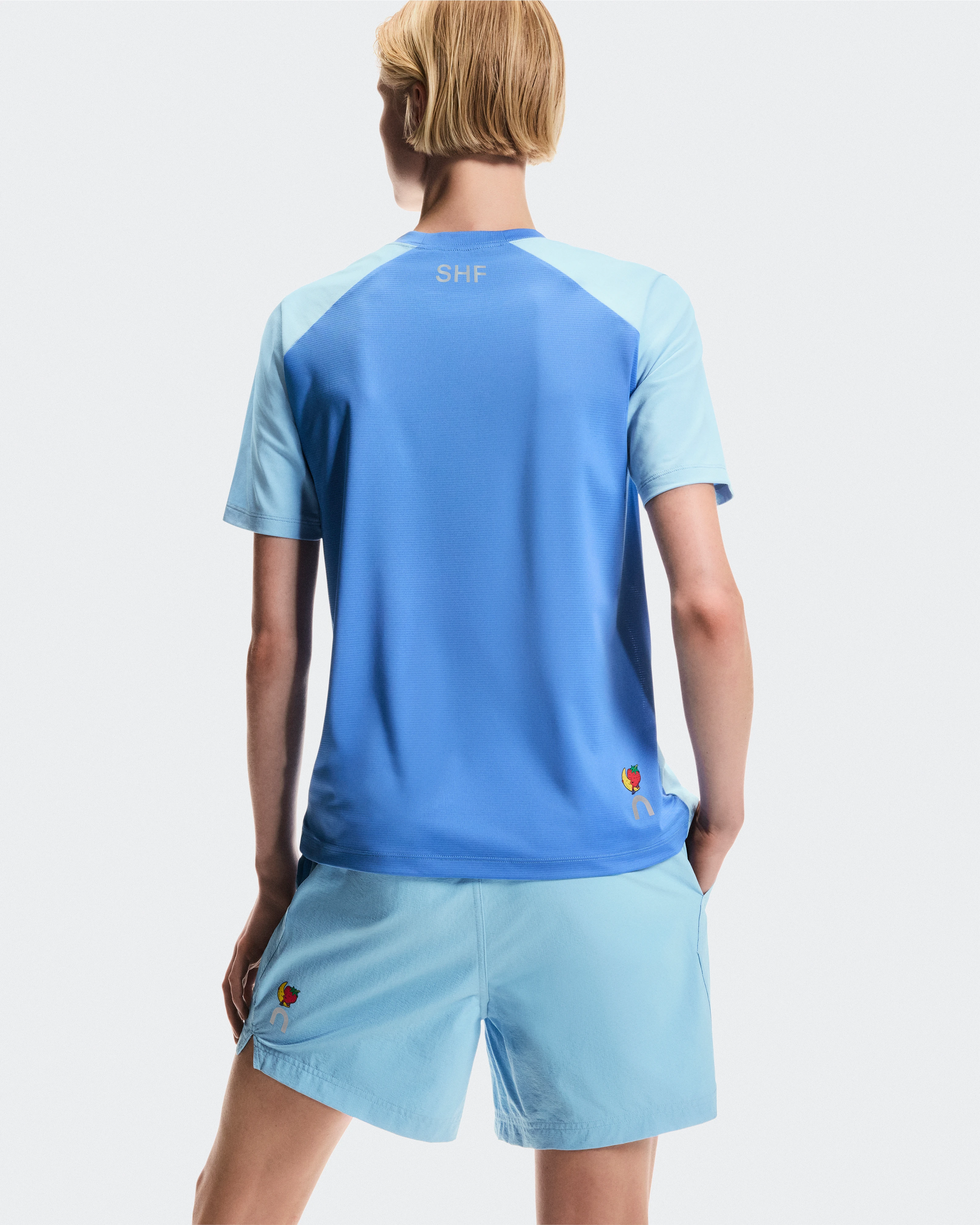 On Trek-T SHF Gourami & Ultramarine Femme Hauts et t-shirts