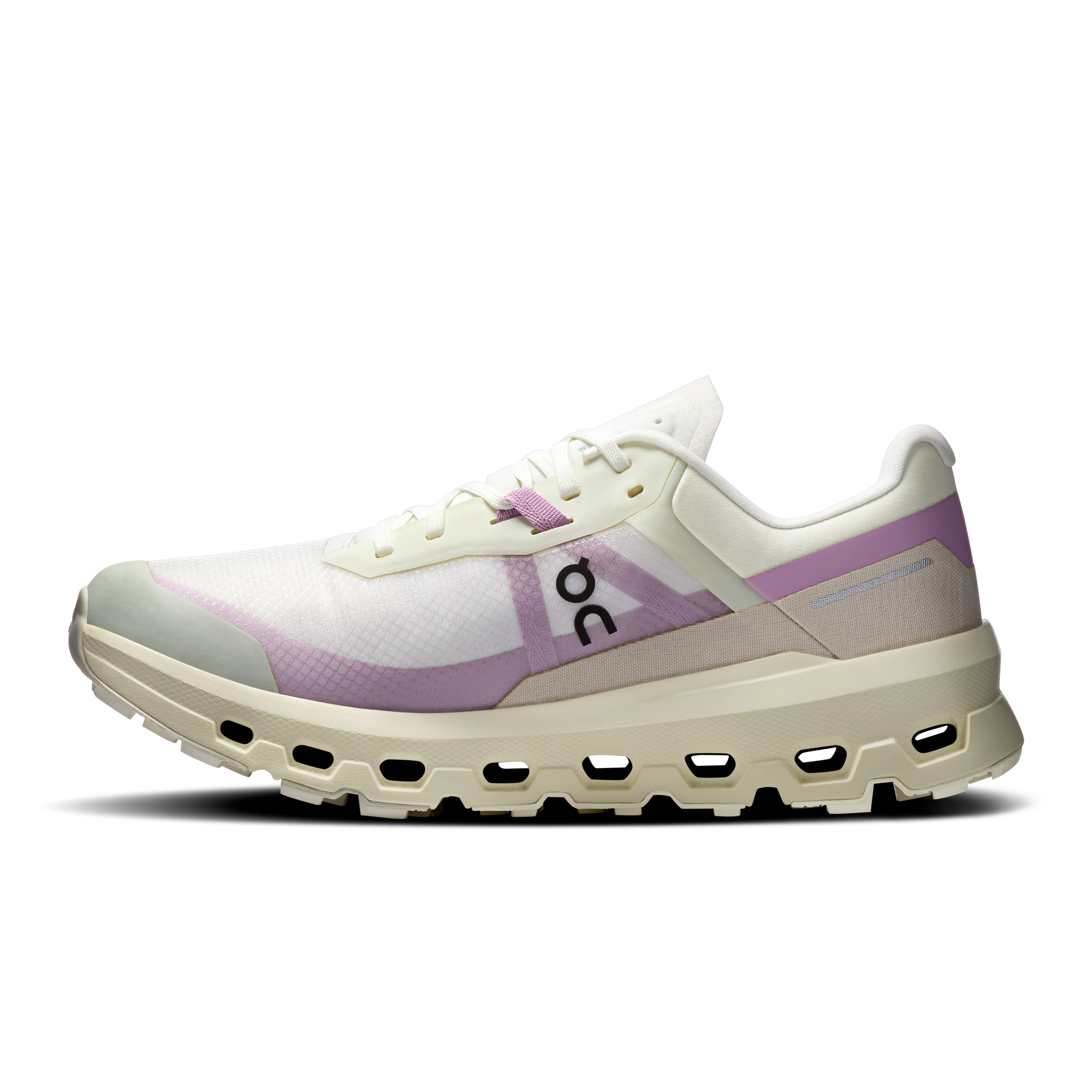 On Cloudvista 2 Ivory & Seedling Femme Running de trail Chaussures