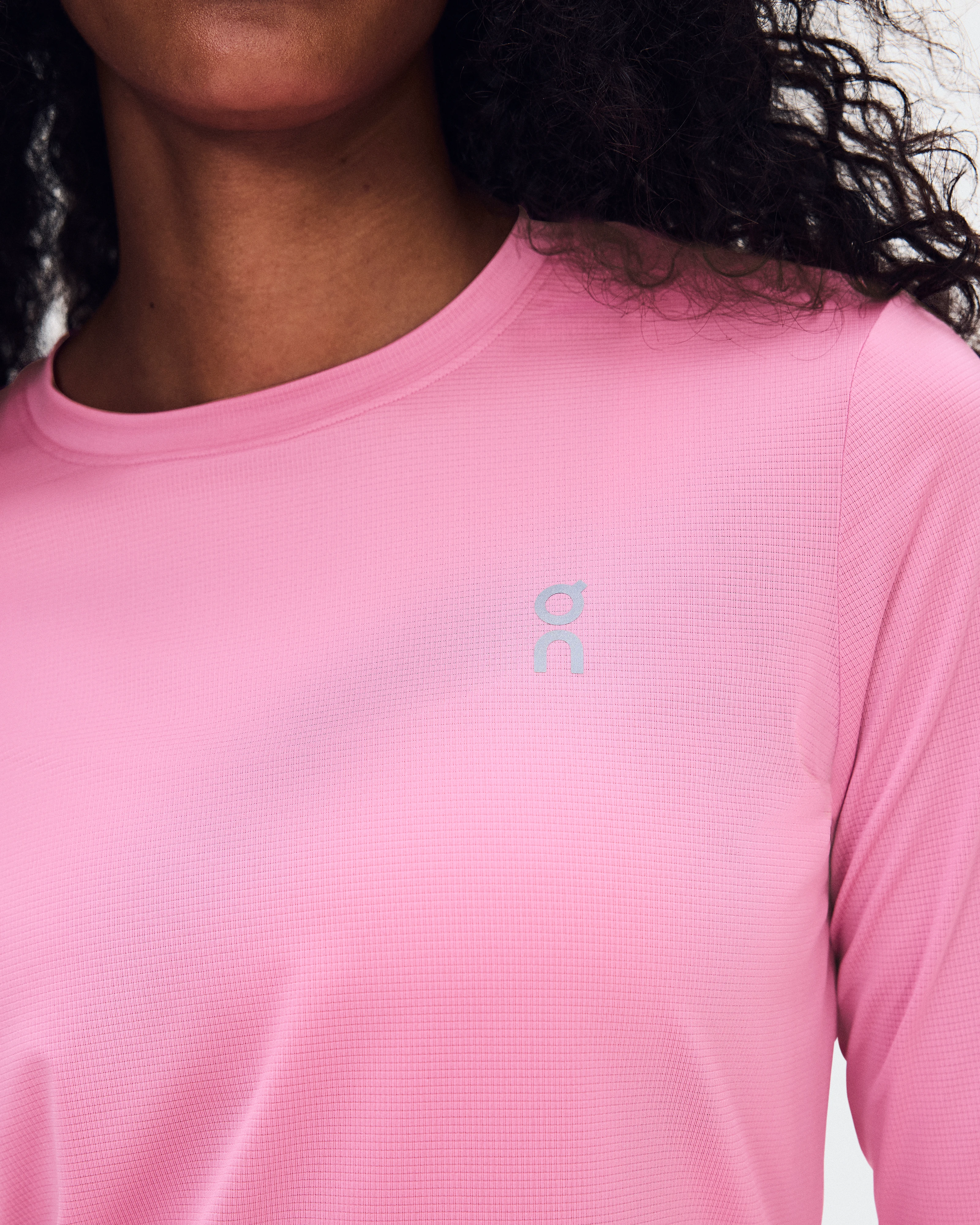 On Core Long-T Bubblegum Femme Hauts et t-shirts