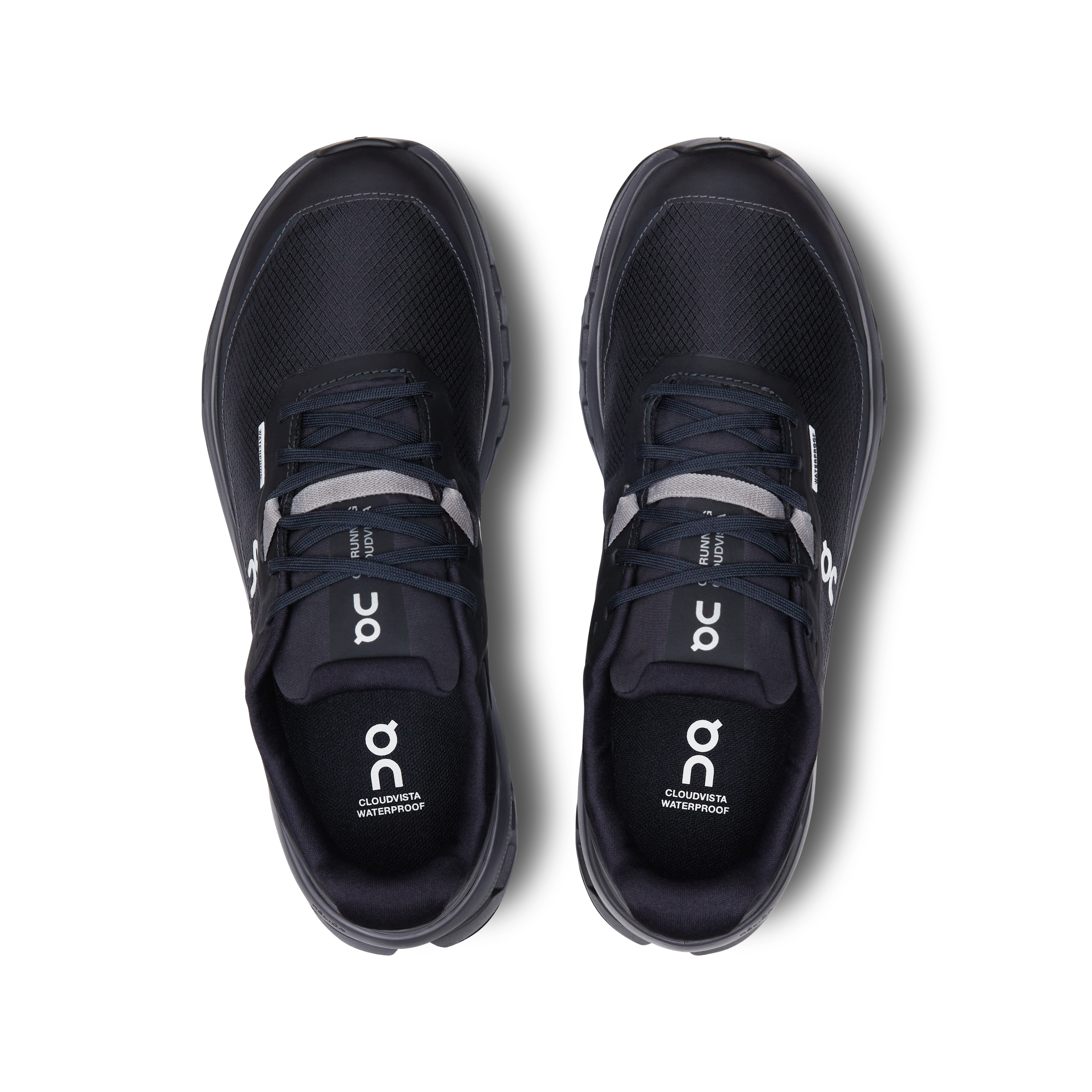 On Cloudvista 2 Waterproof Black & Eclipse Femme Running de trail Chaussures