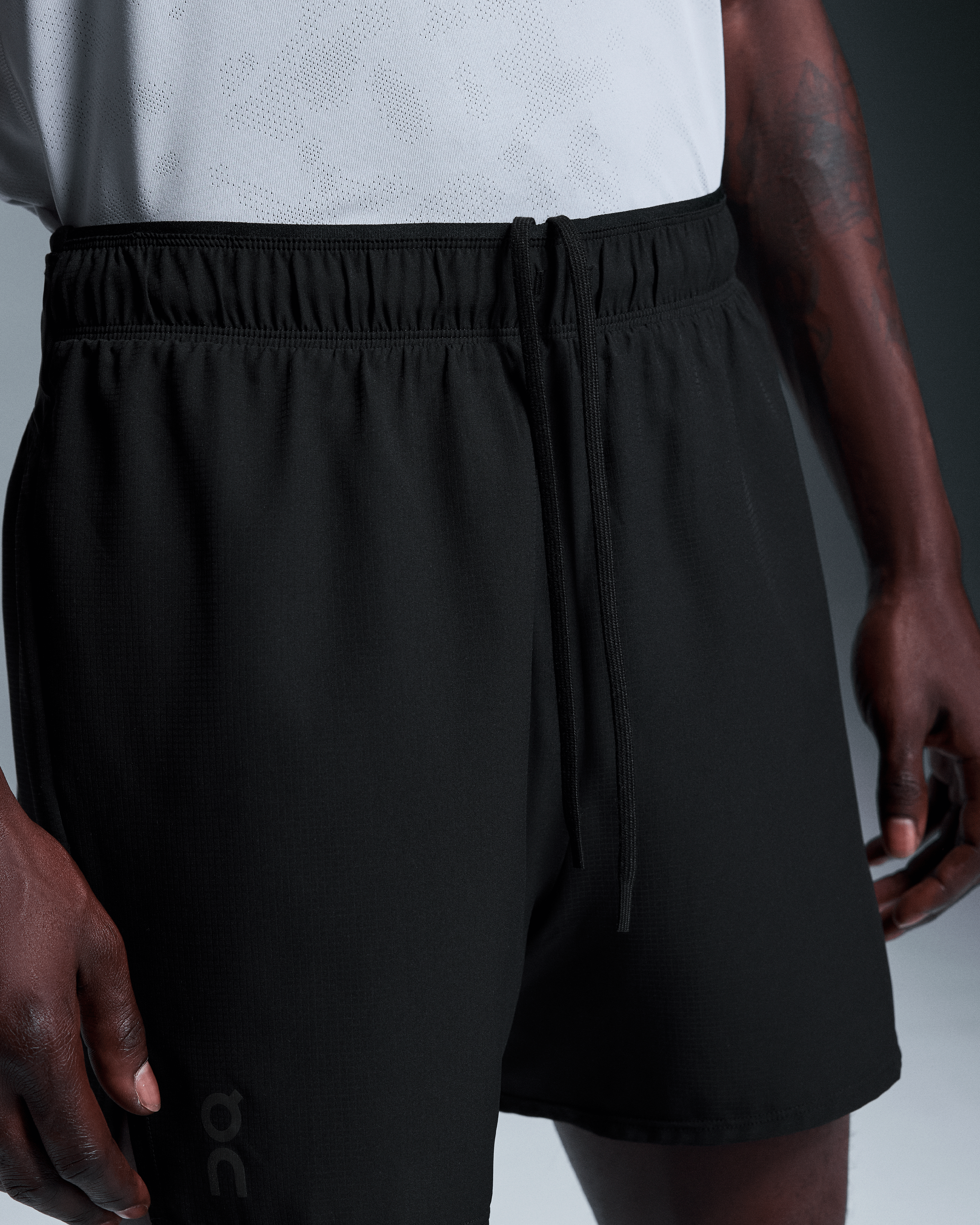 On Trail Shorts Black Homme Shorts