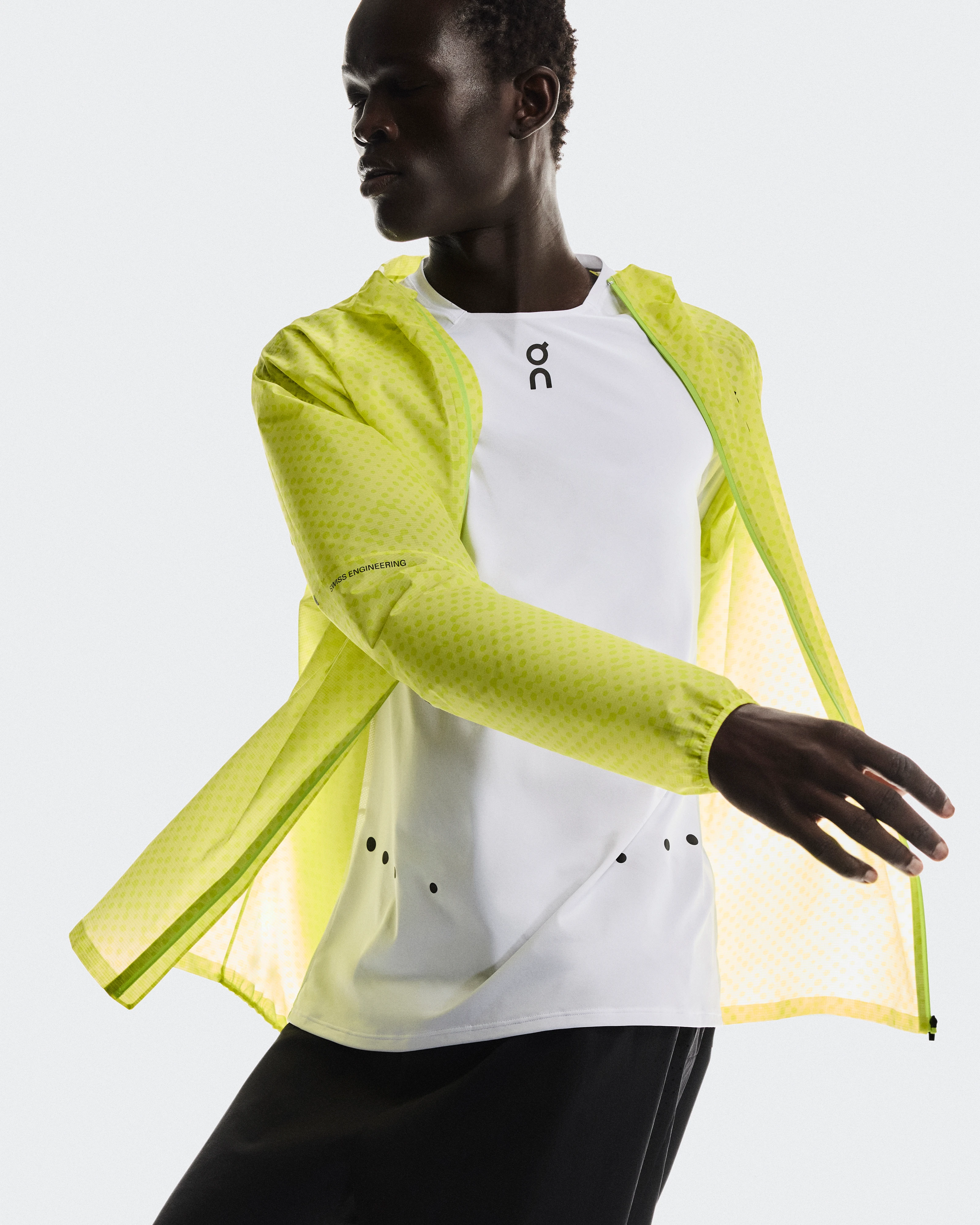On Ultra Jacket Limelight & Lime Homme Vestes