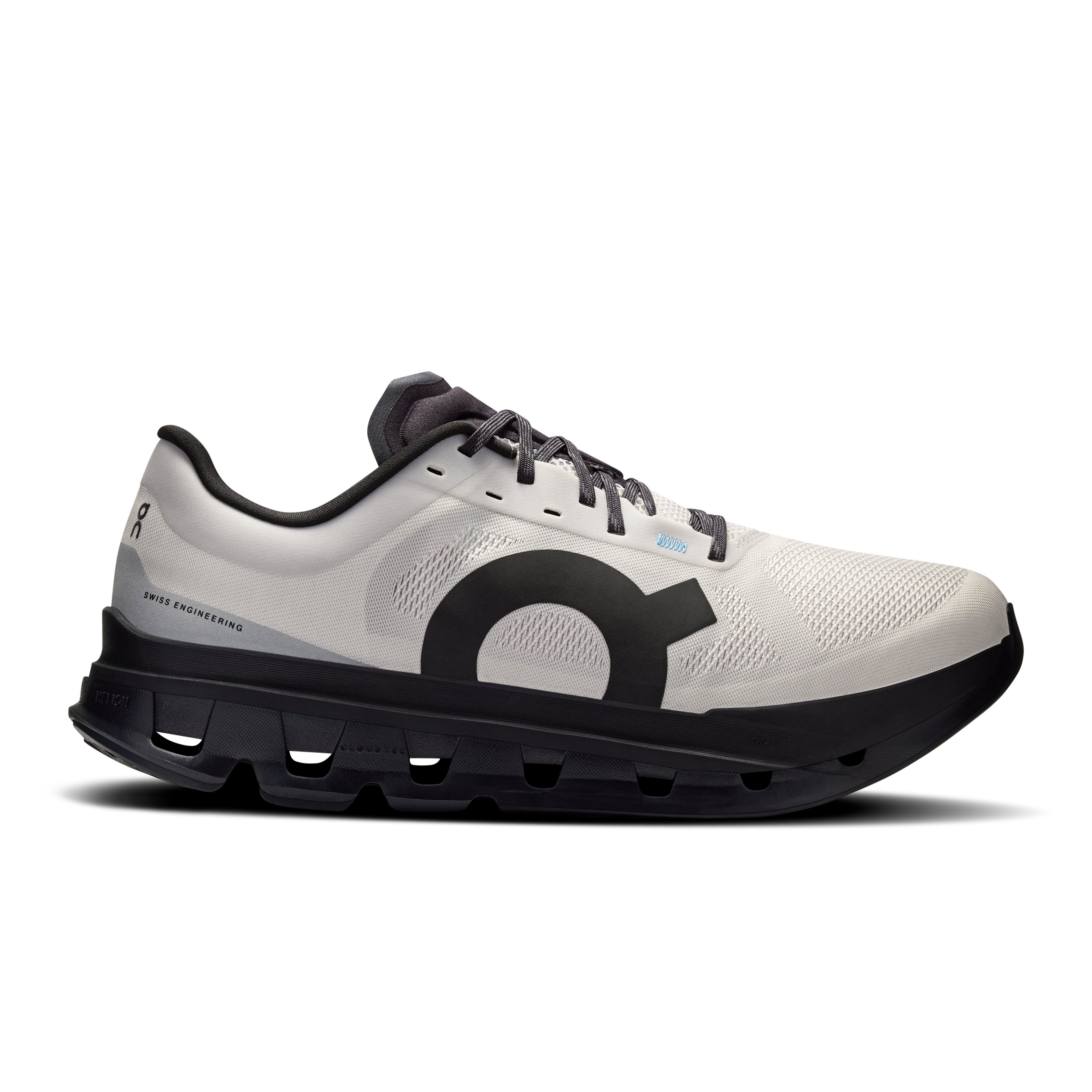On Cloudflow 5 Lumos Glacier & Black Homme – Runs rapides, courtes et moyennes distances, Helion™ HF Chaussures