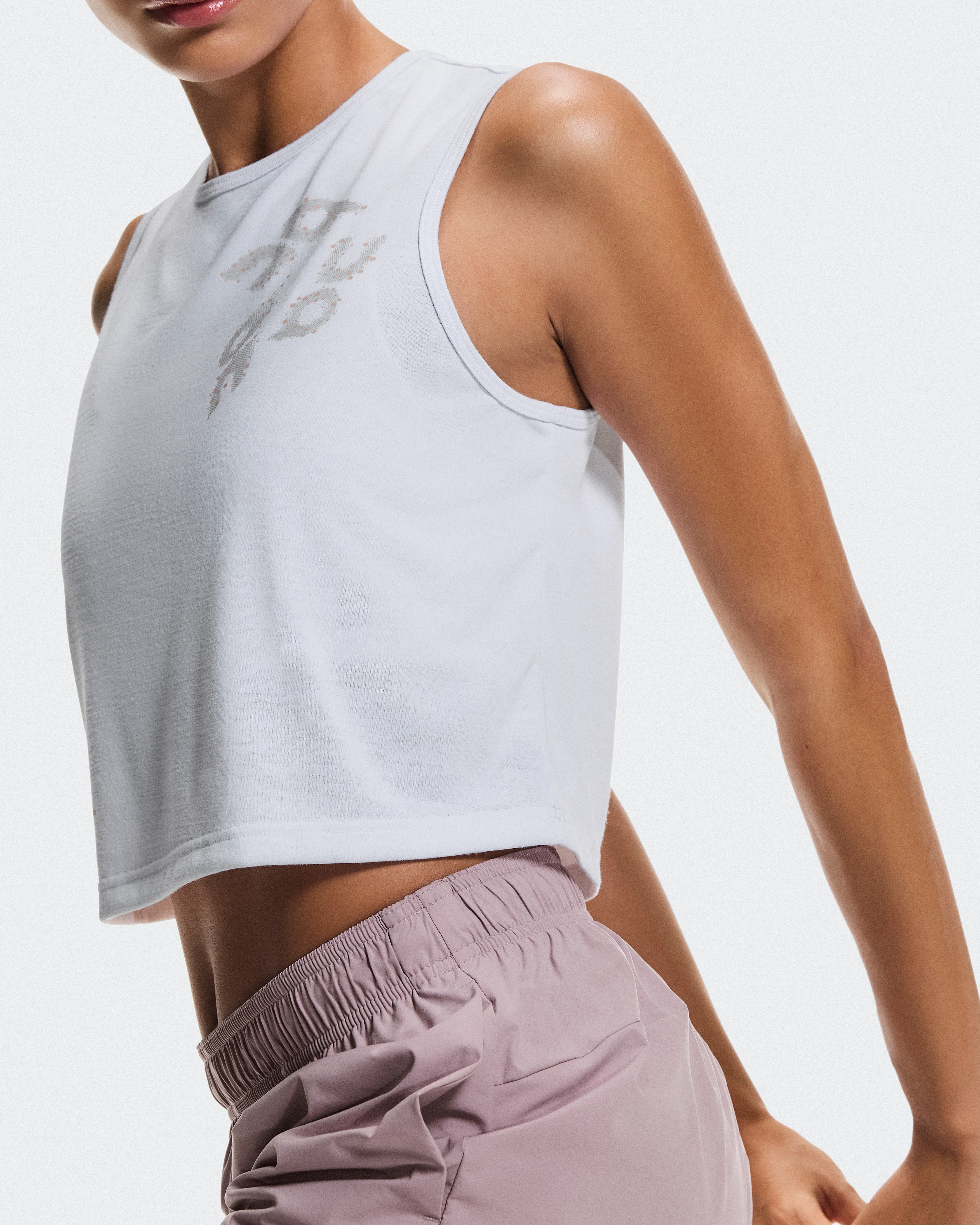 On On Run Tank White Femme Hauts et t-shirts