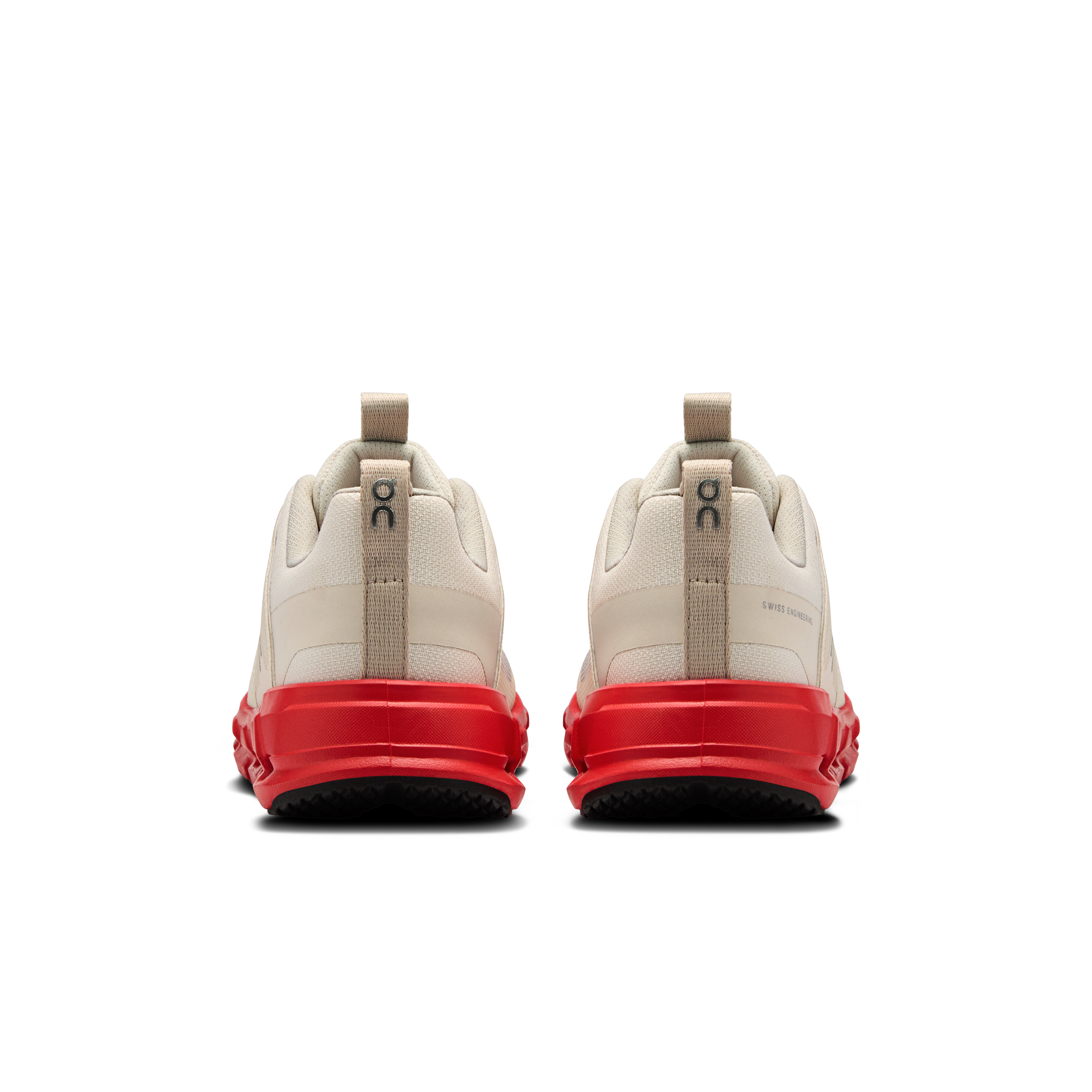 On Cloudswift Kids Desert & Red Enfant Active Life Chaussures