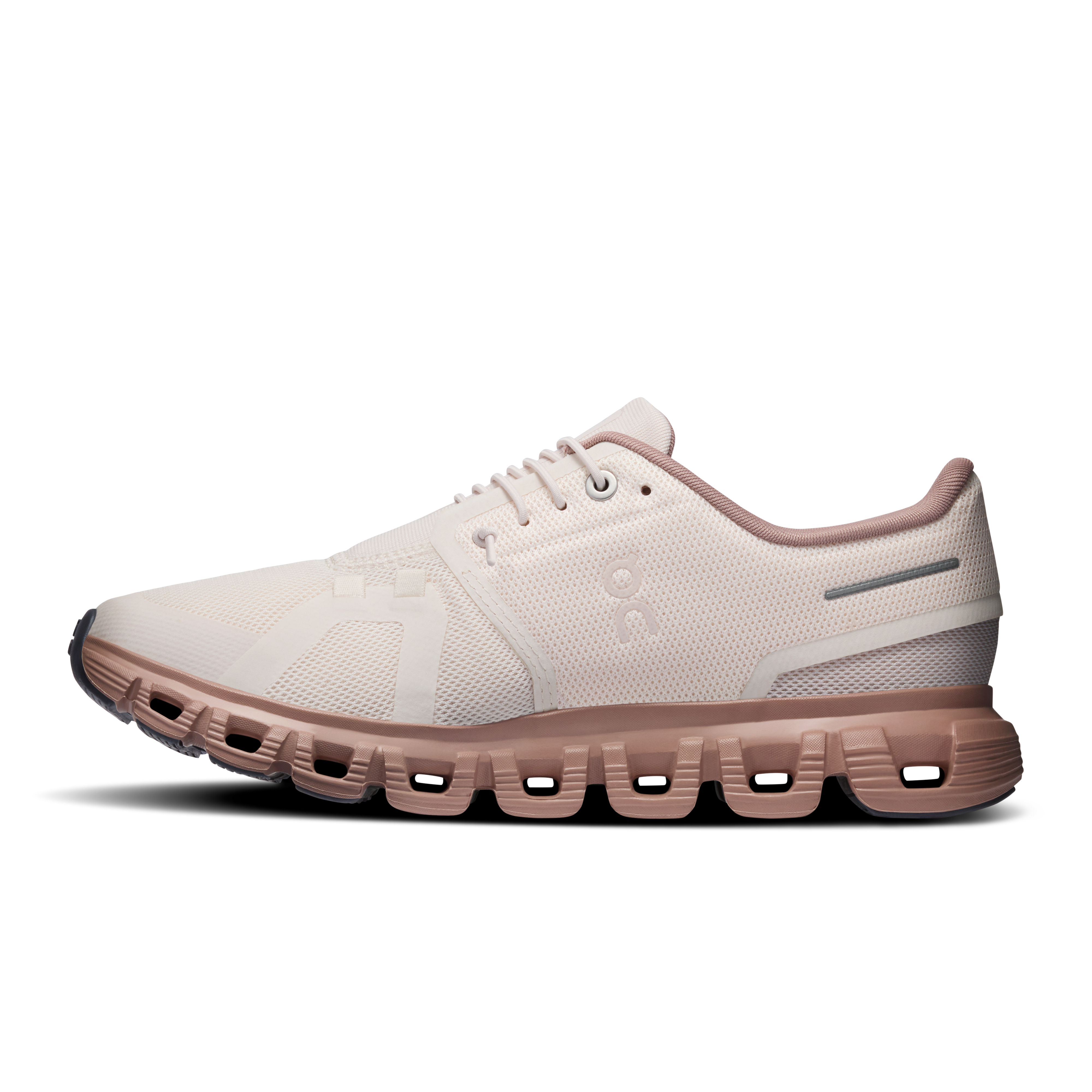 On Cloud 6 Oyster & Biscuit Femme Active Life Chaussures
