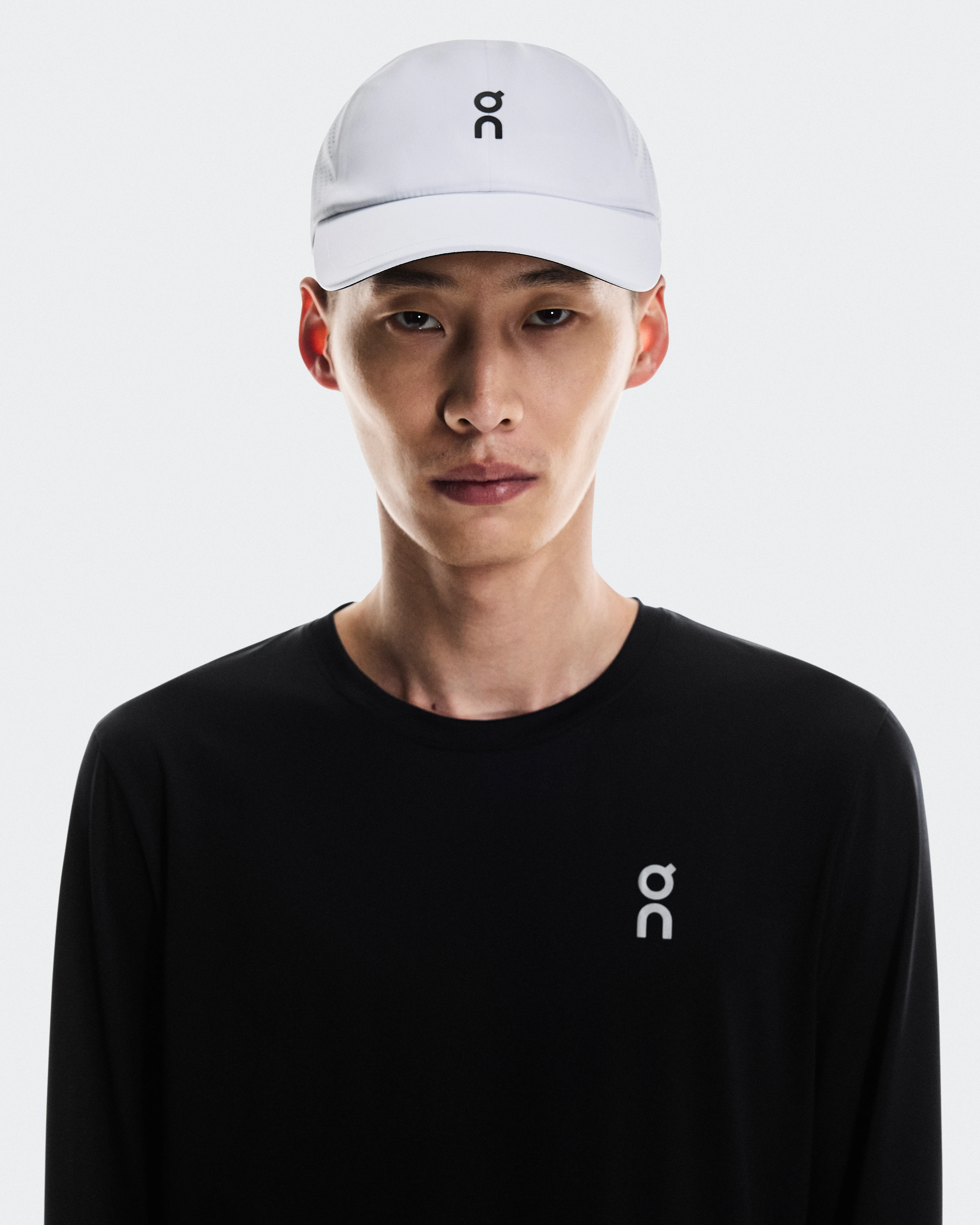 On Court Cap White & White Unisexe Chapeaux
