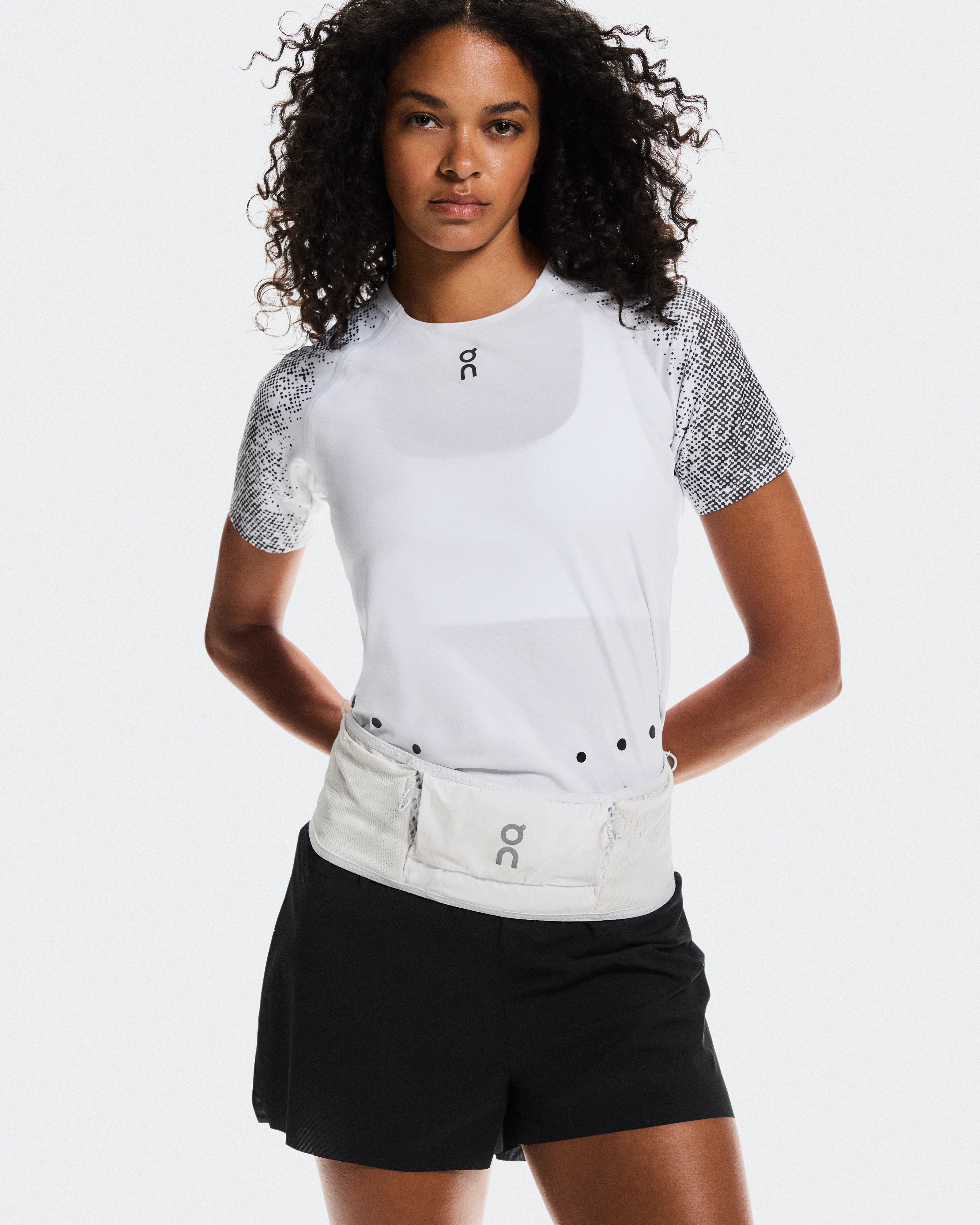 On Ultra Belt 2L White Unisexe Ceintures