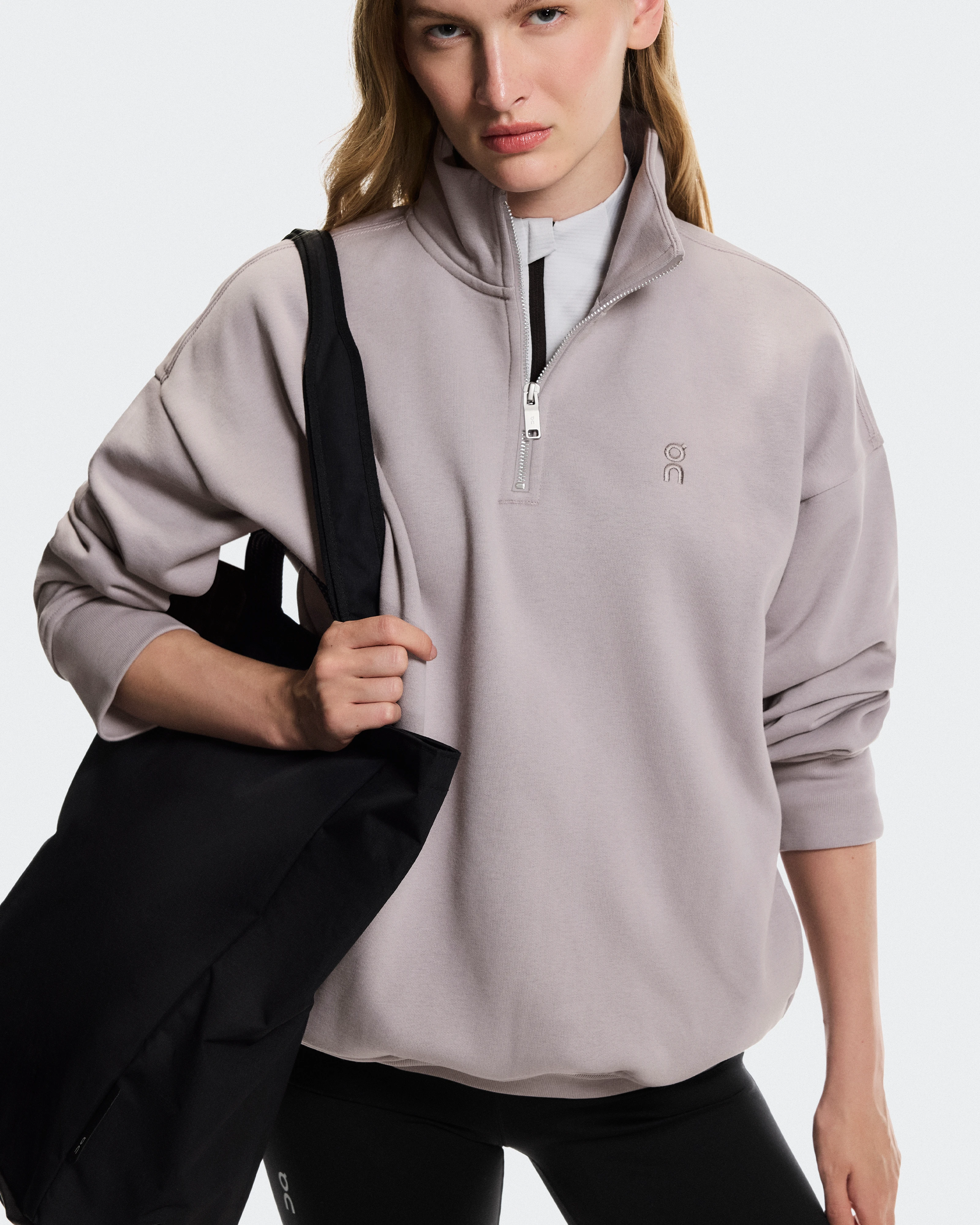 On Club Collective 1/4 Zip Ore Femme Sweats à capuche et sweats