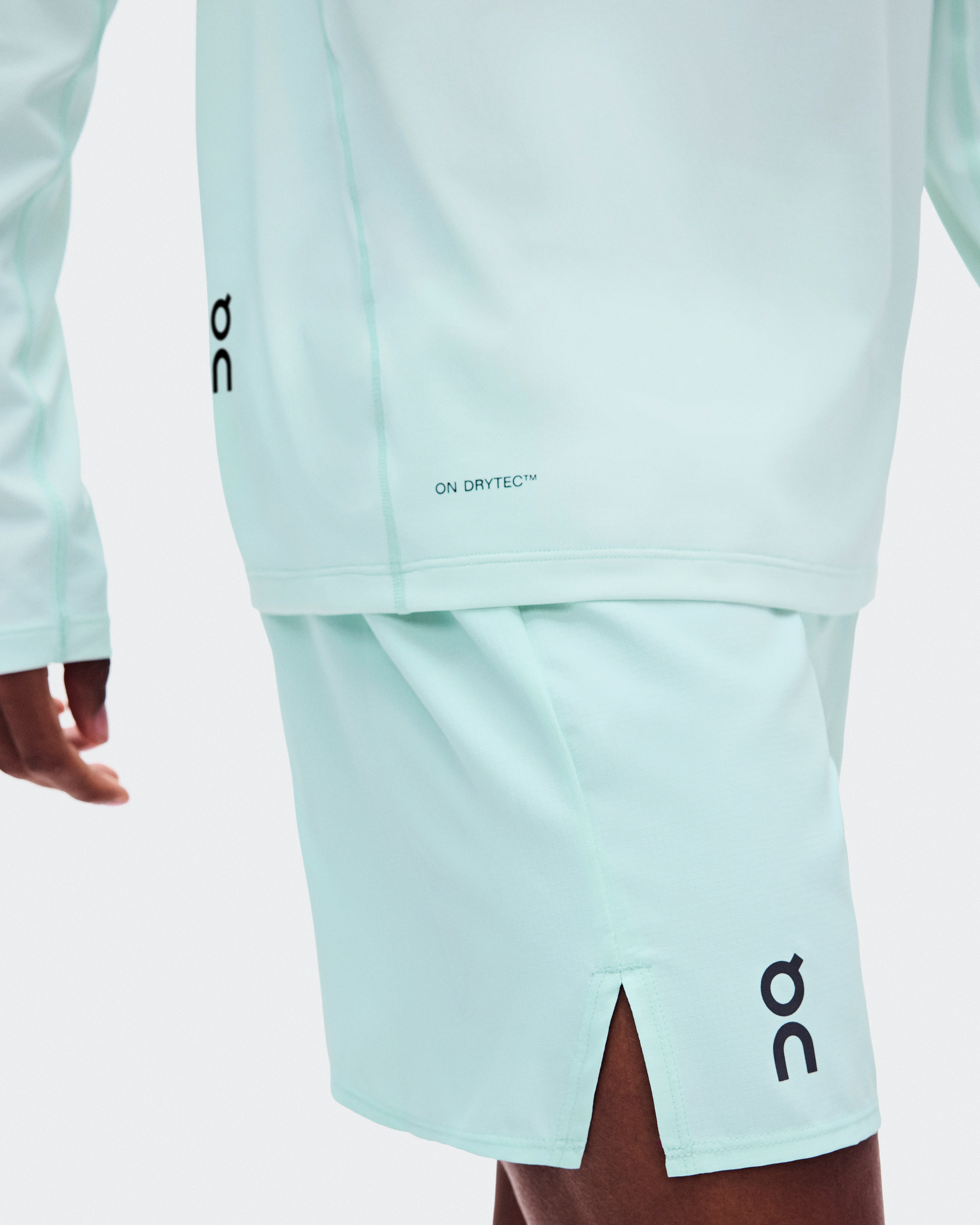 On Trail Long-T Solar Flurry Homme Hauts et t-shirts