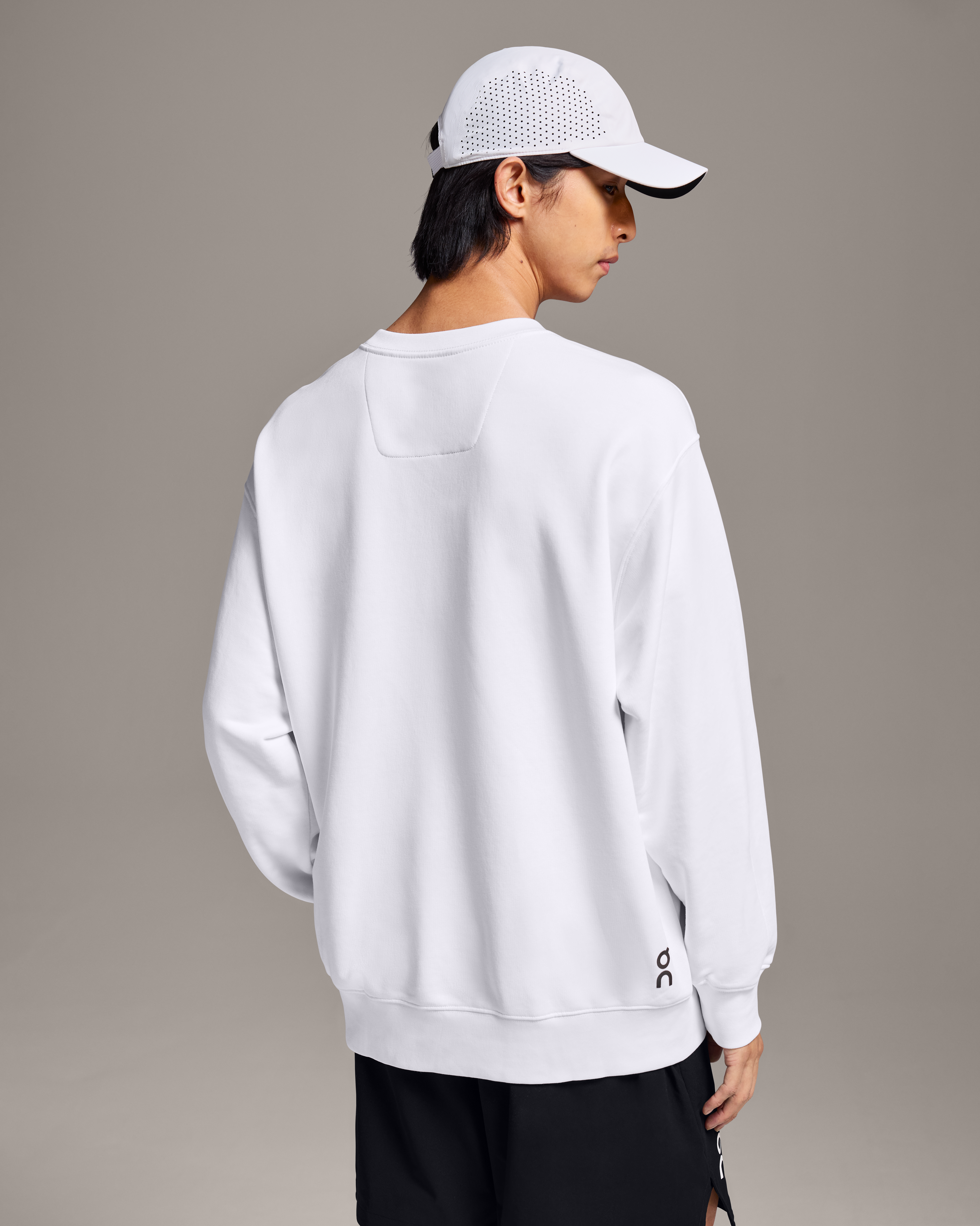 On Club Crew White Homme Sweats à capuche et sweats