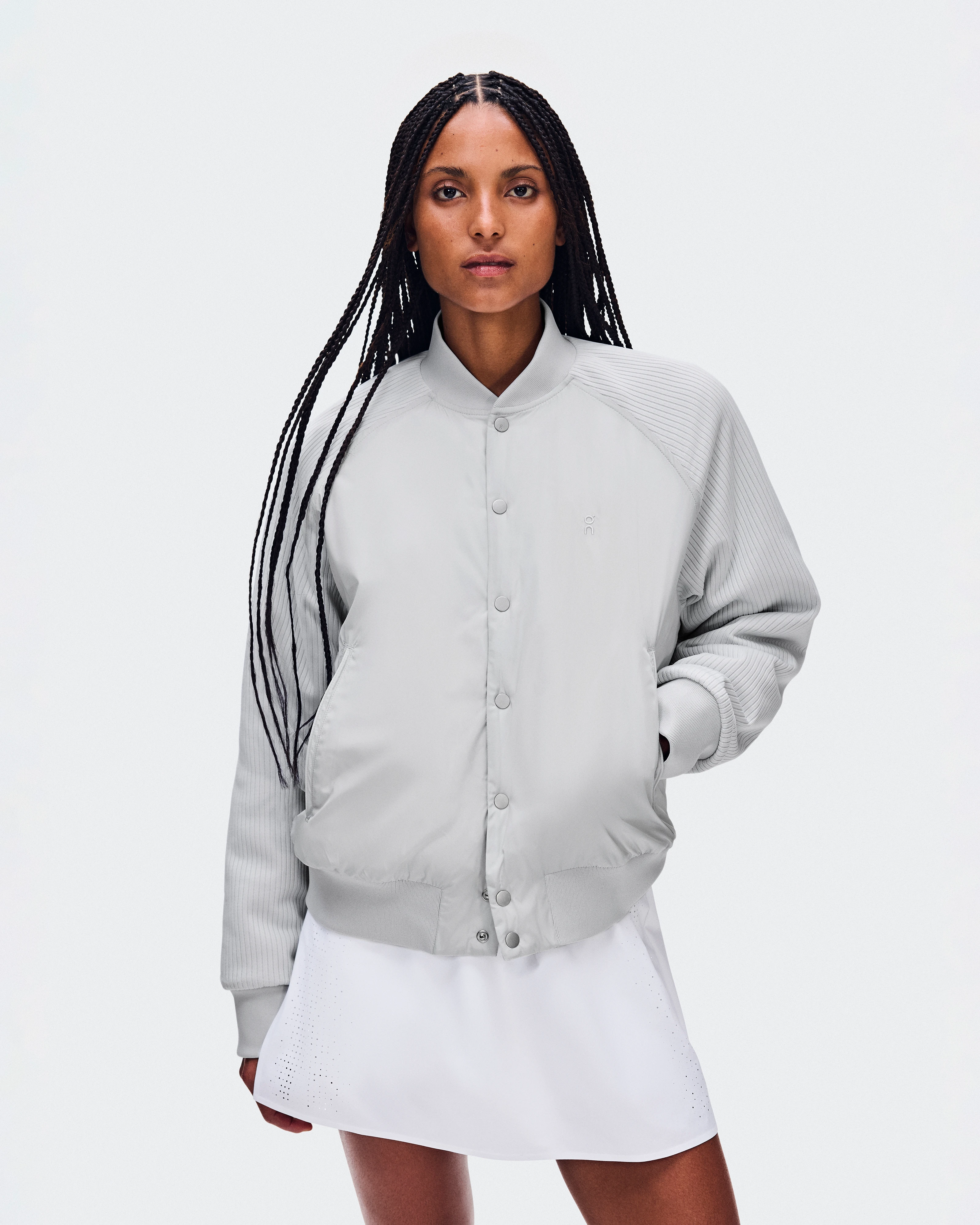 On Courtside Bomber Glacier Femme Active Life