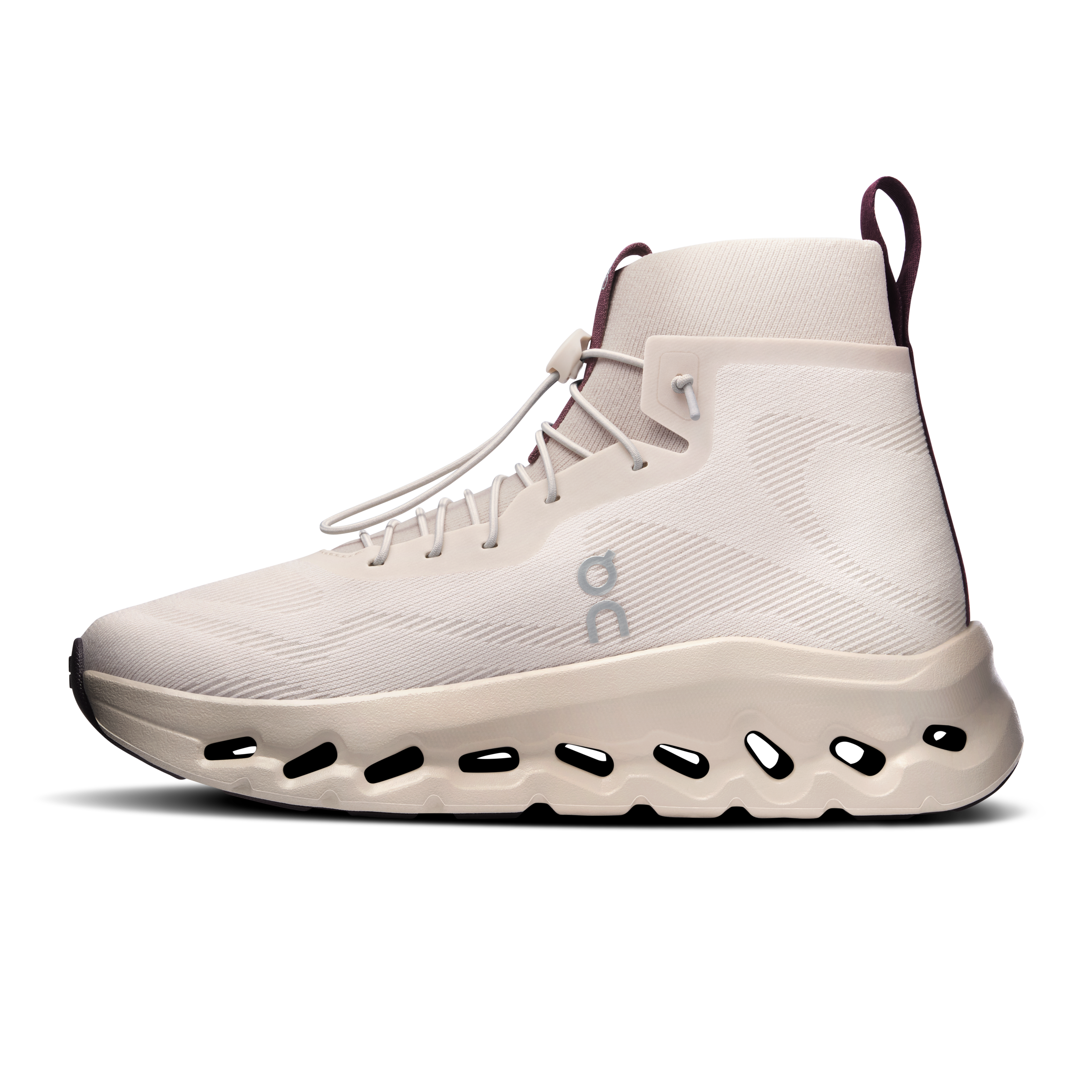 On Cloudtilt Hi LOEWE Sand & Oatmeal | Plum Femme Active Life Chaussures