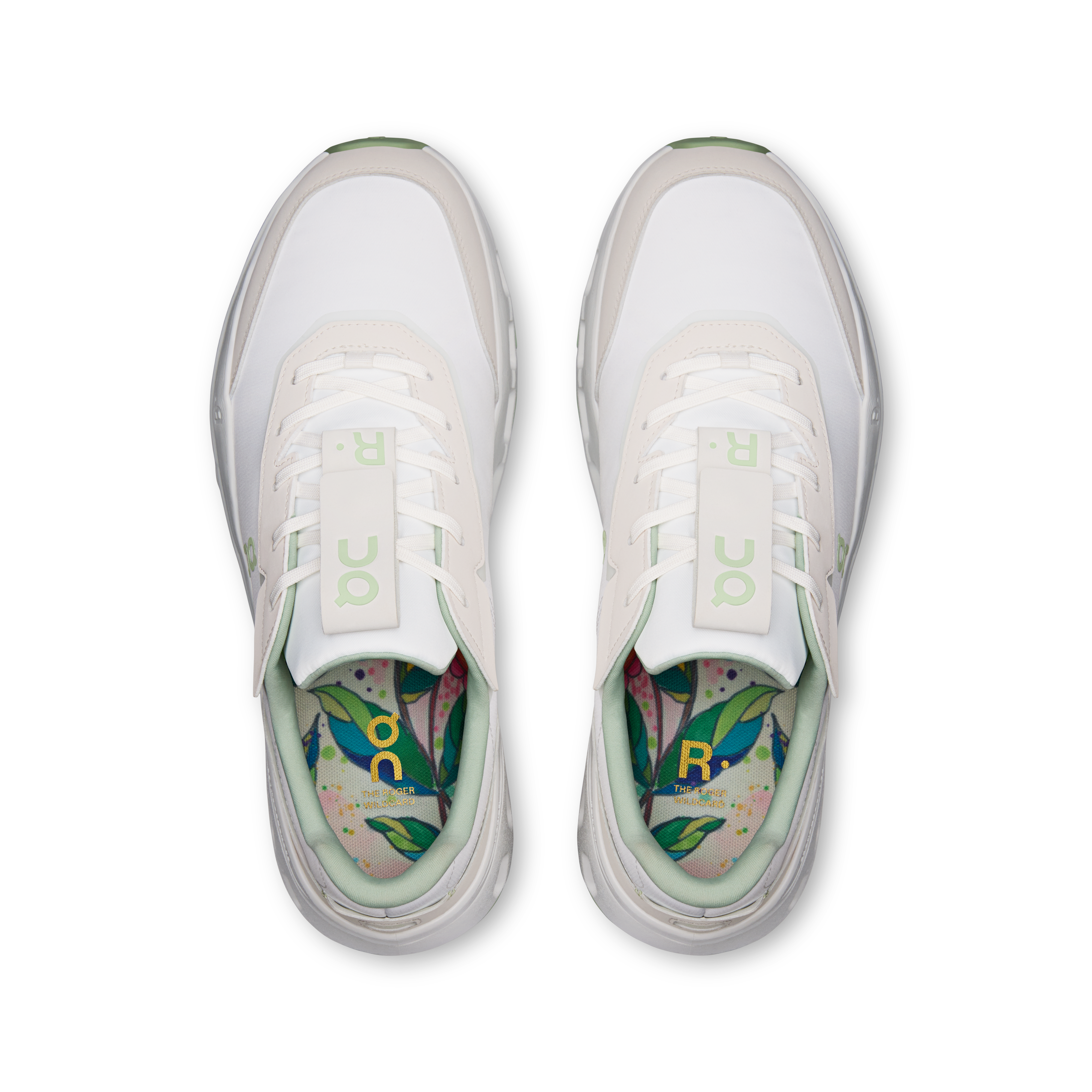 On THE ROGER Wildcard White & Sage Homme – Lifestyle, quotidien Chaussures