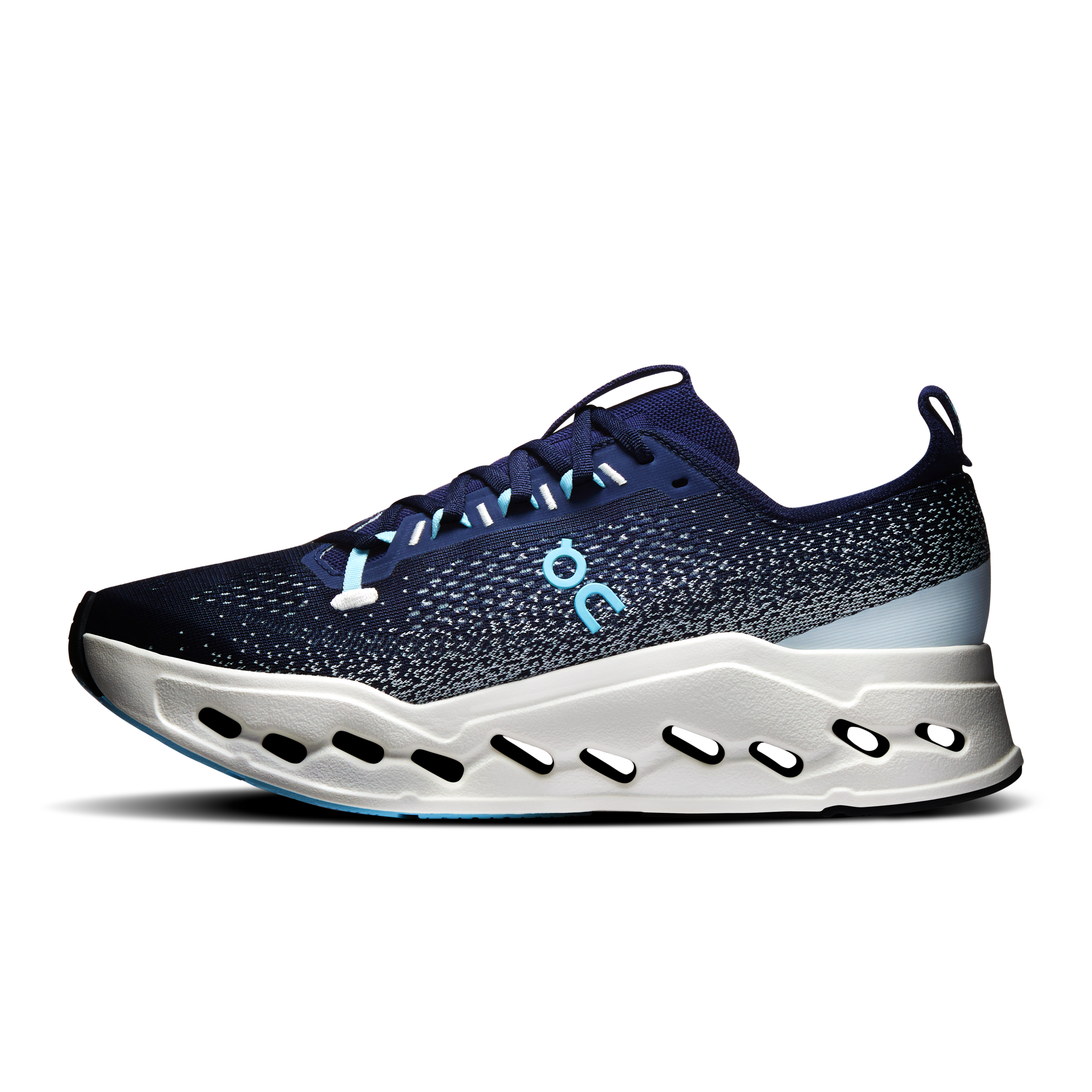 On Cloudsurfer Max Midnight & Ivory Homme Running sur route Chaussures