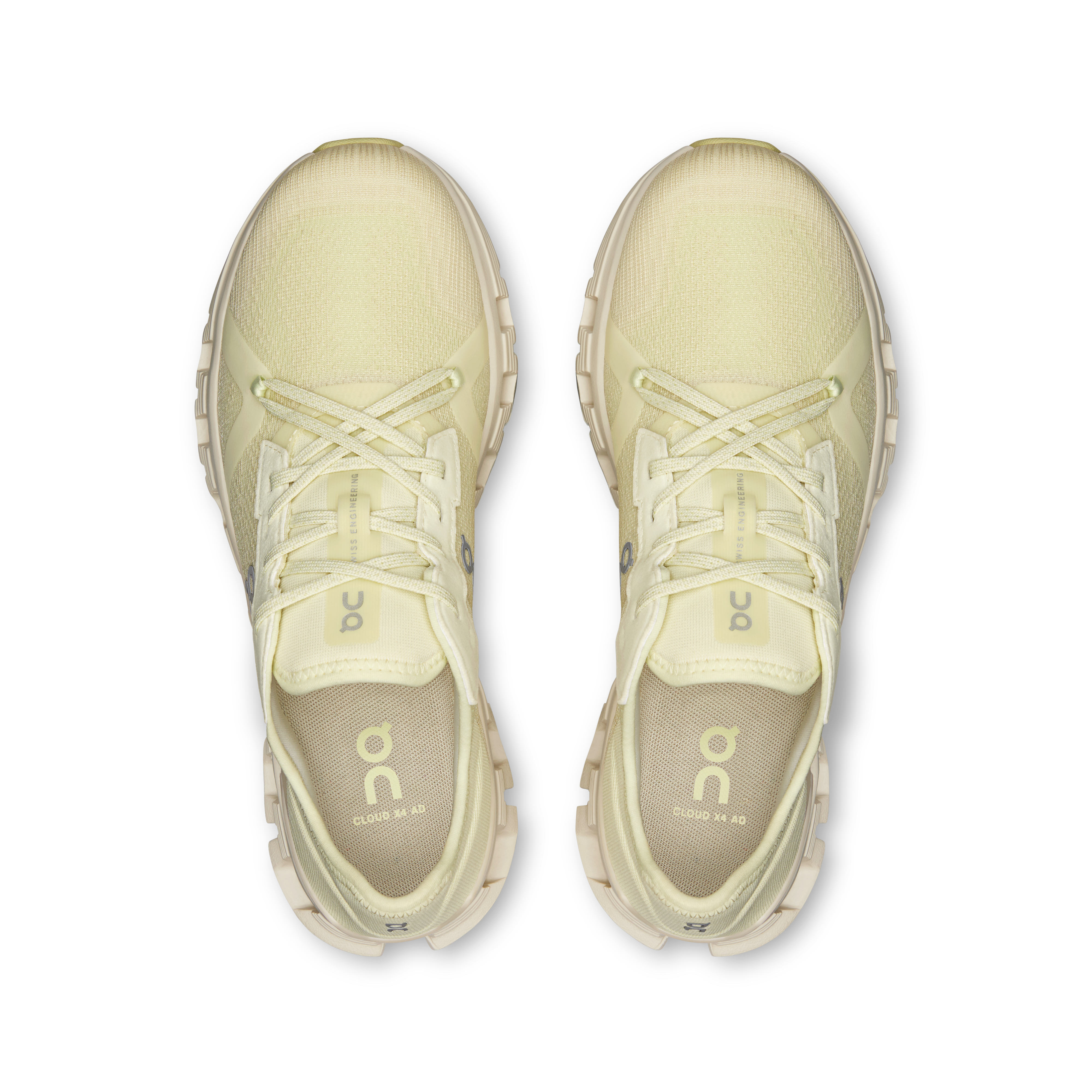 On Cloud X 4 AD Seedling & Ghost Femme training_shoes Chaussures