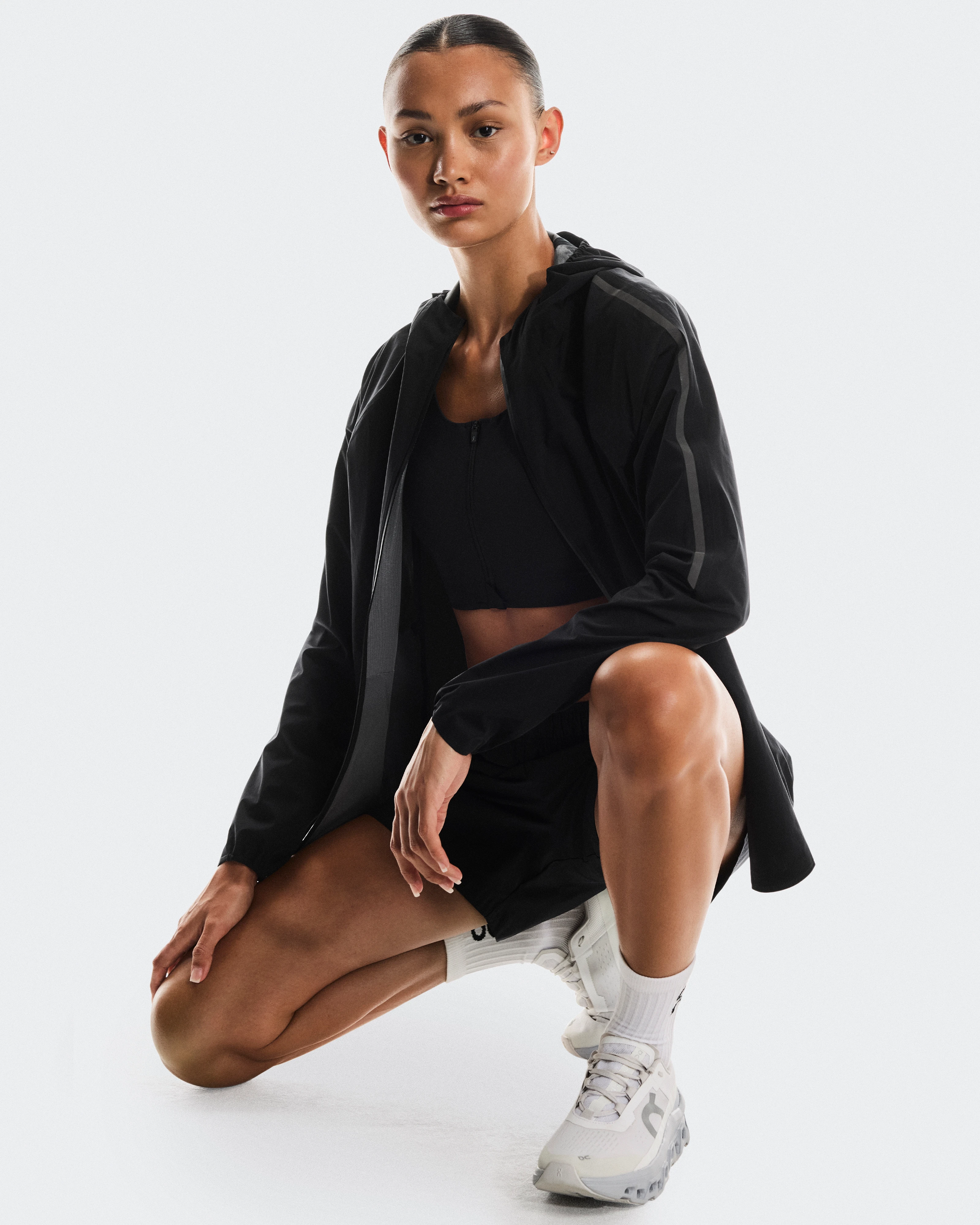 On Performance Jacket Waterproof Black Femme Vestes