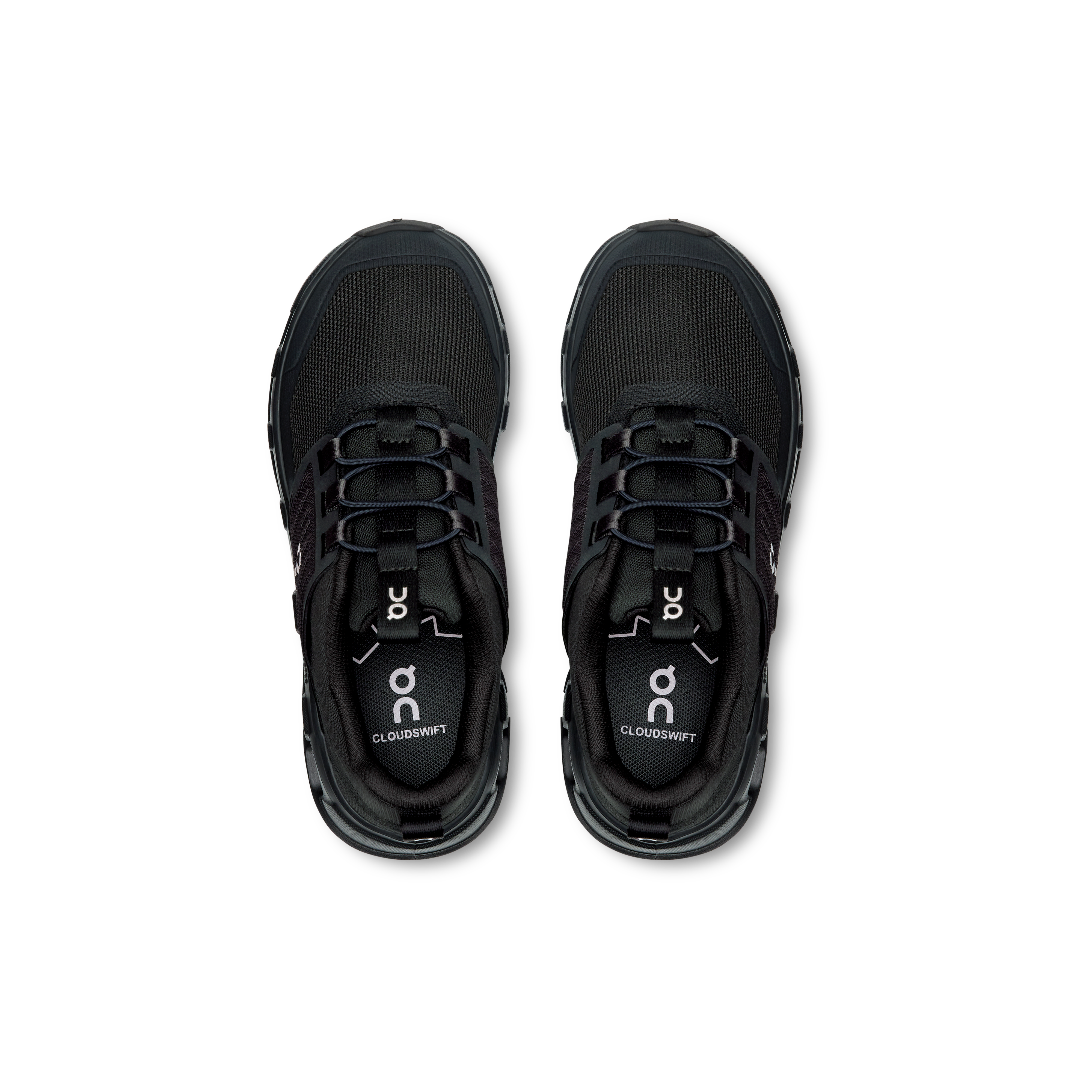 On Cloudswift Kids All Black Enfant Active Life Chaussures