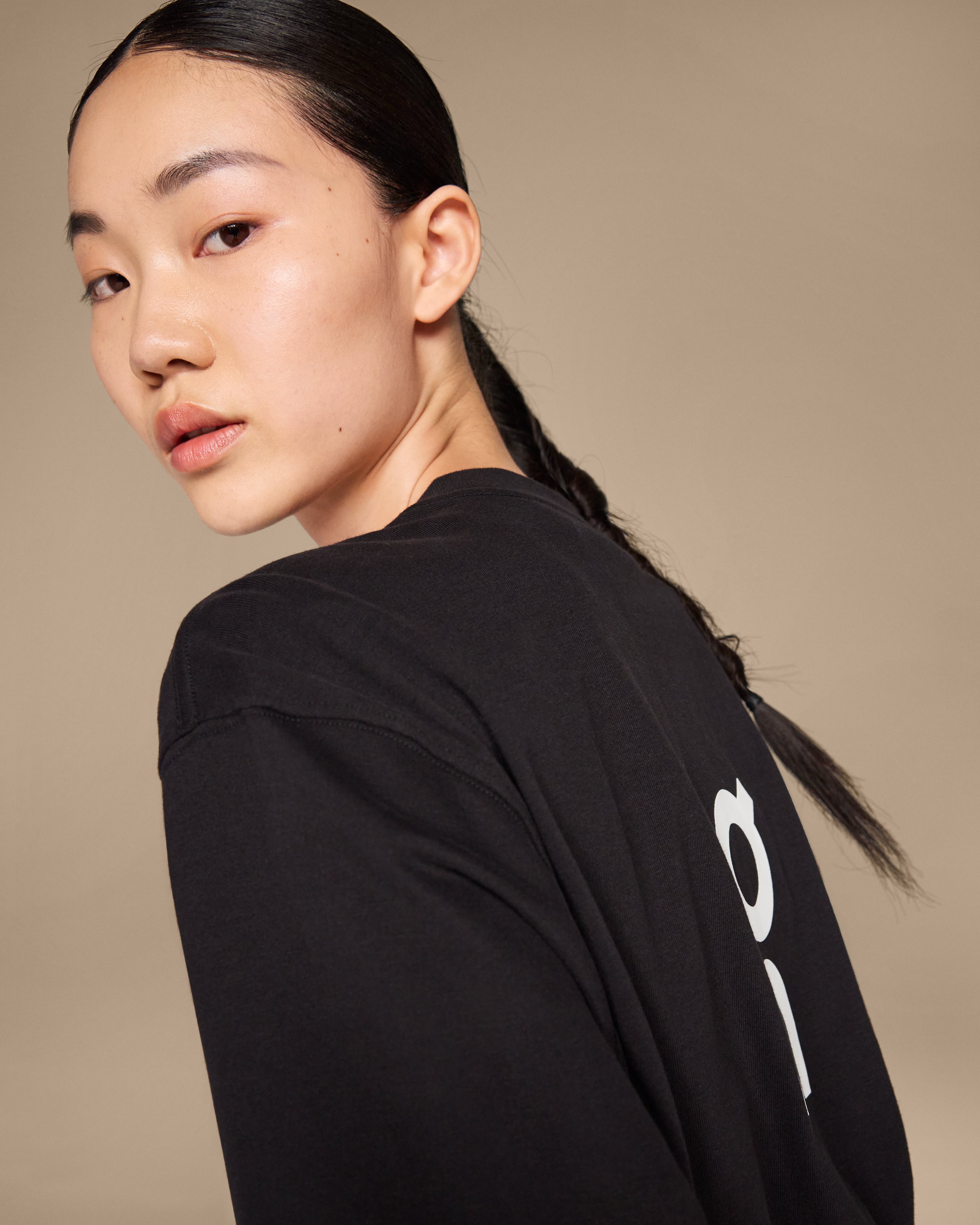 On Club-T Black Femme Hauts et t-shirts