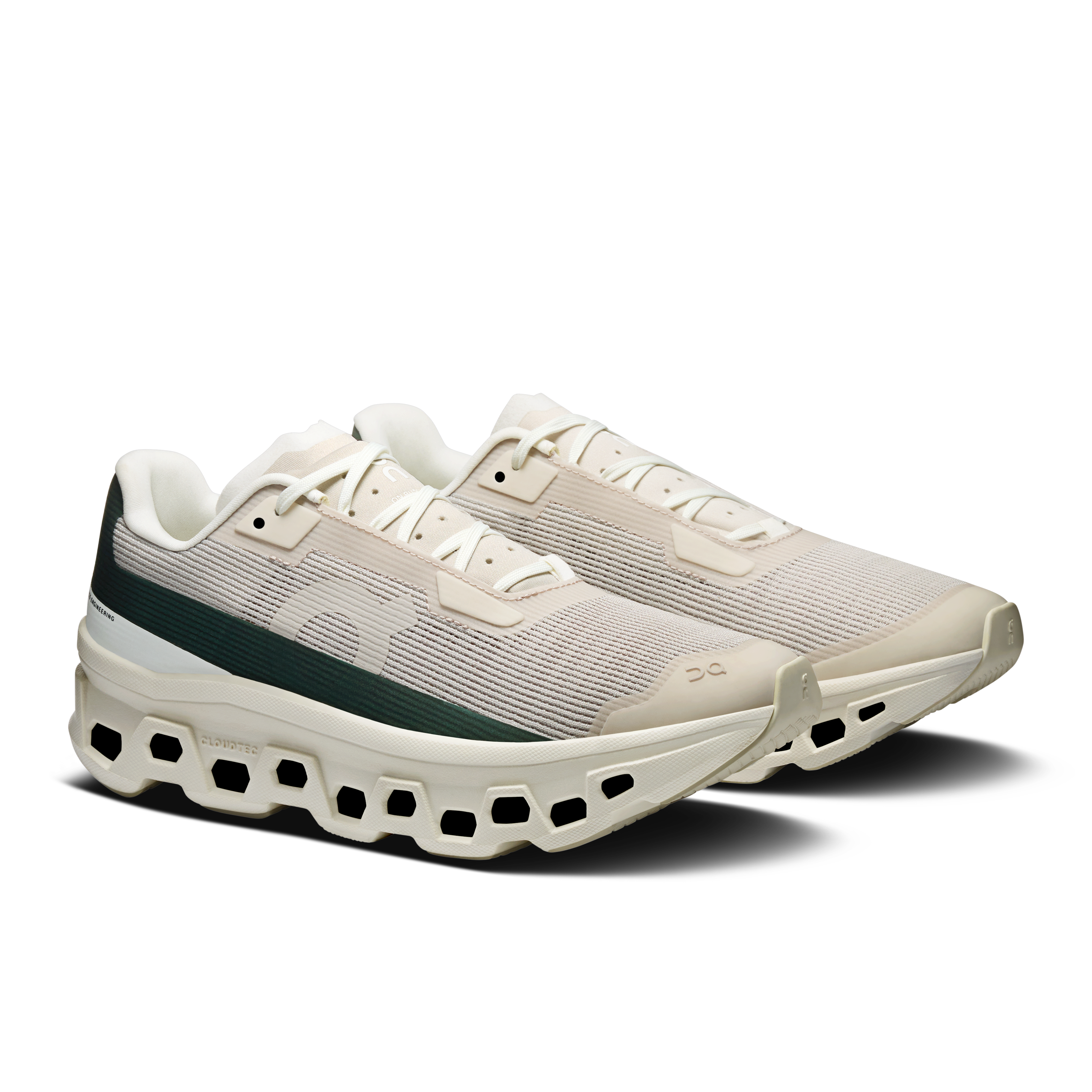 On Cloudmonster Void Ivory & Pearl Femme Active Life Chaussures