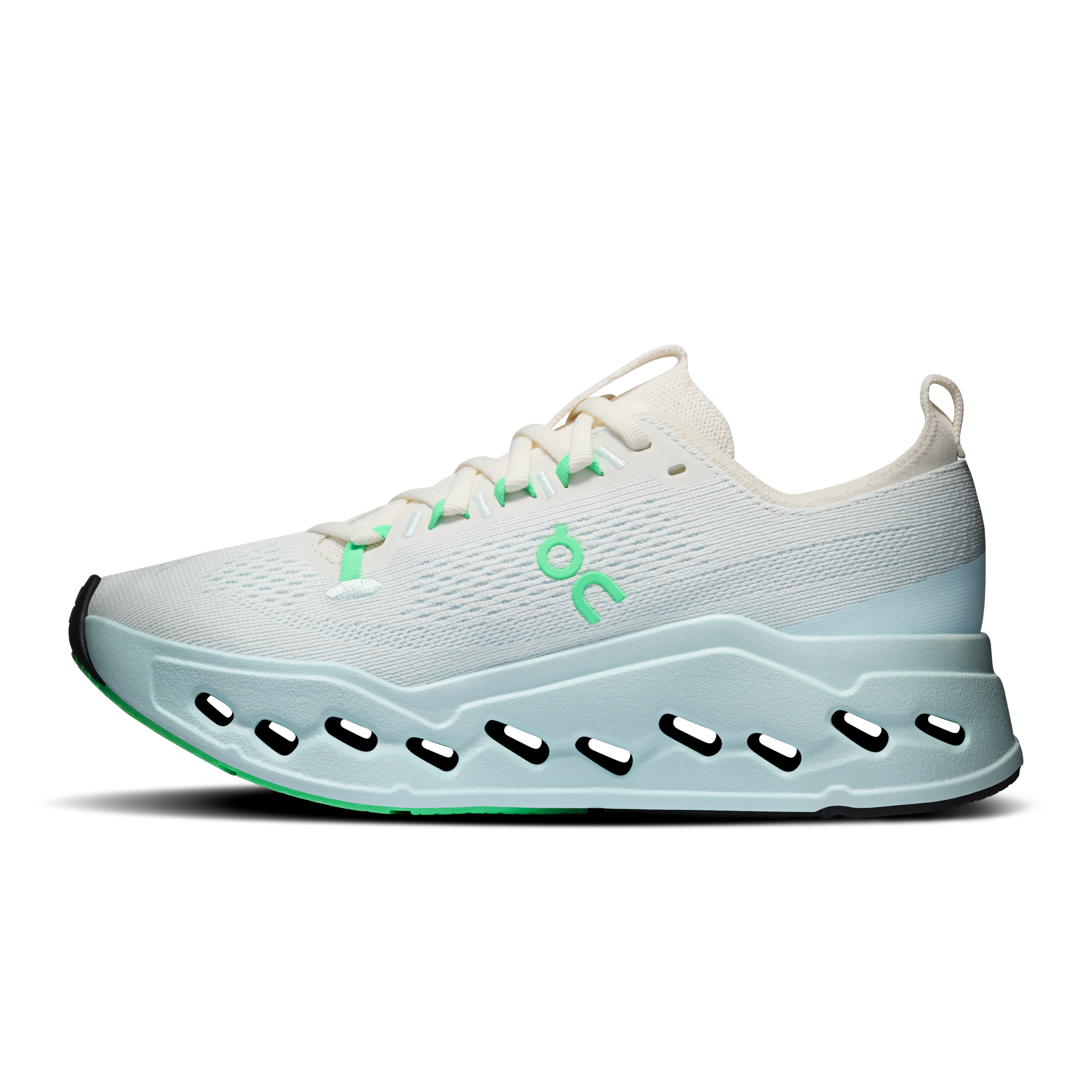 On Cloudsurfer Max Ivory & Flurry Femme Running sur route Chaussures