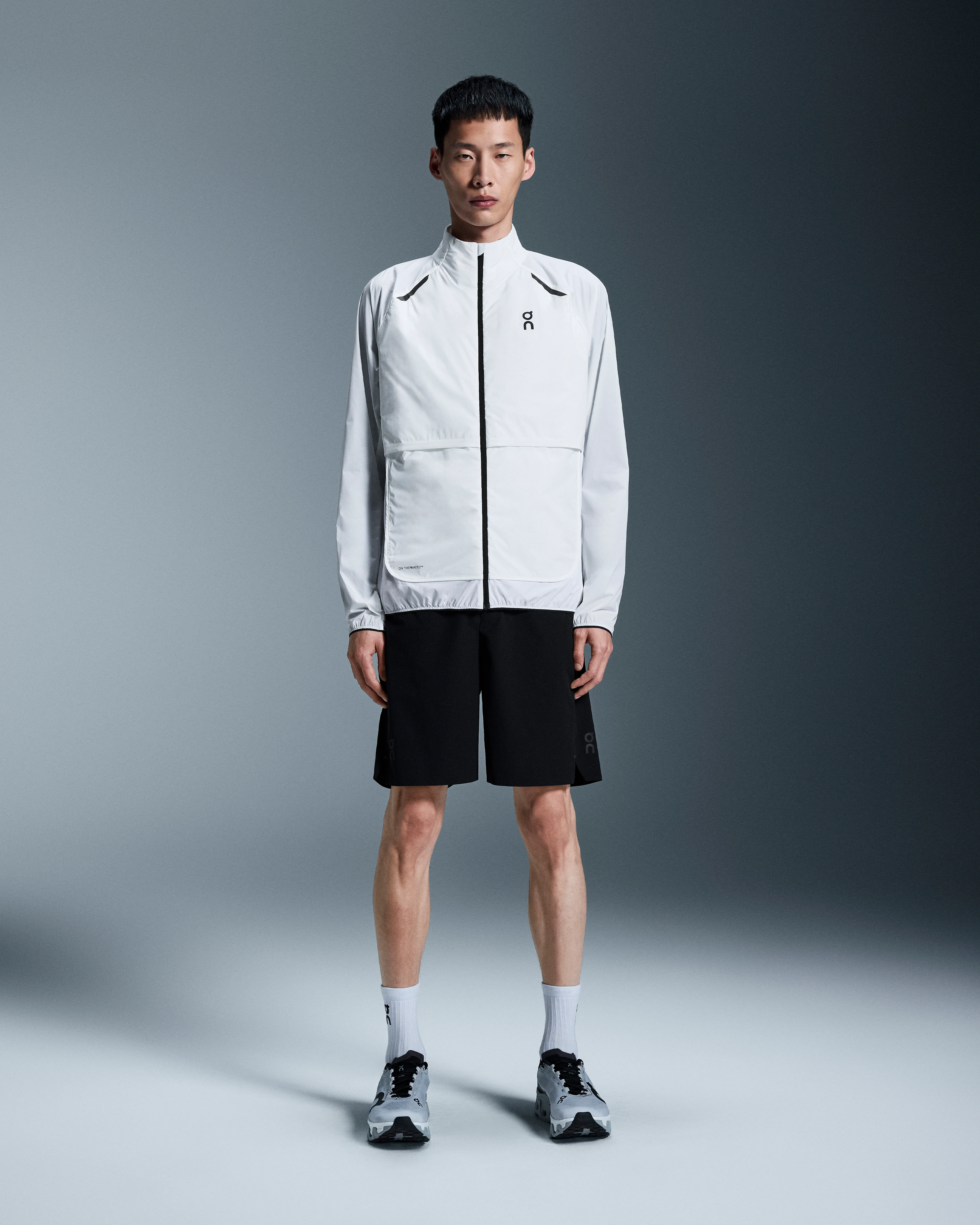 On Weather Jacket Insulated White Homme Vestes