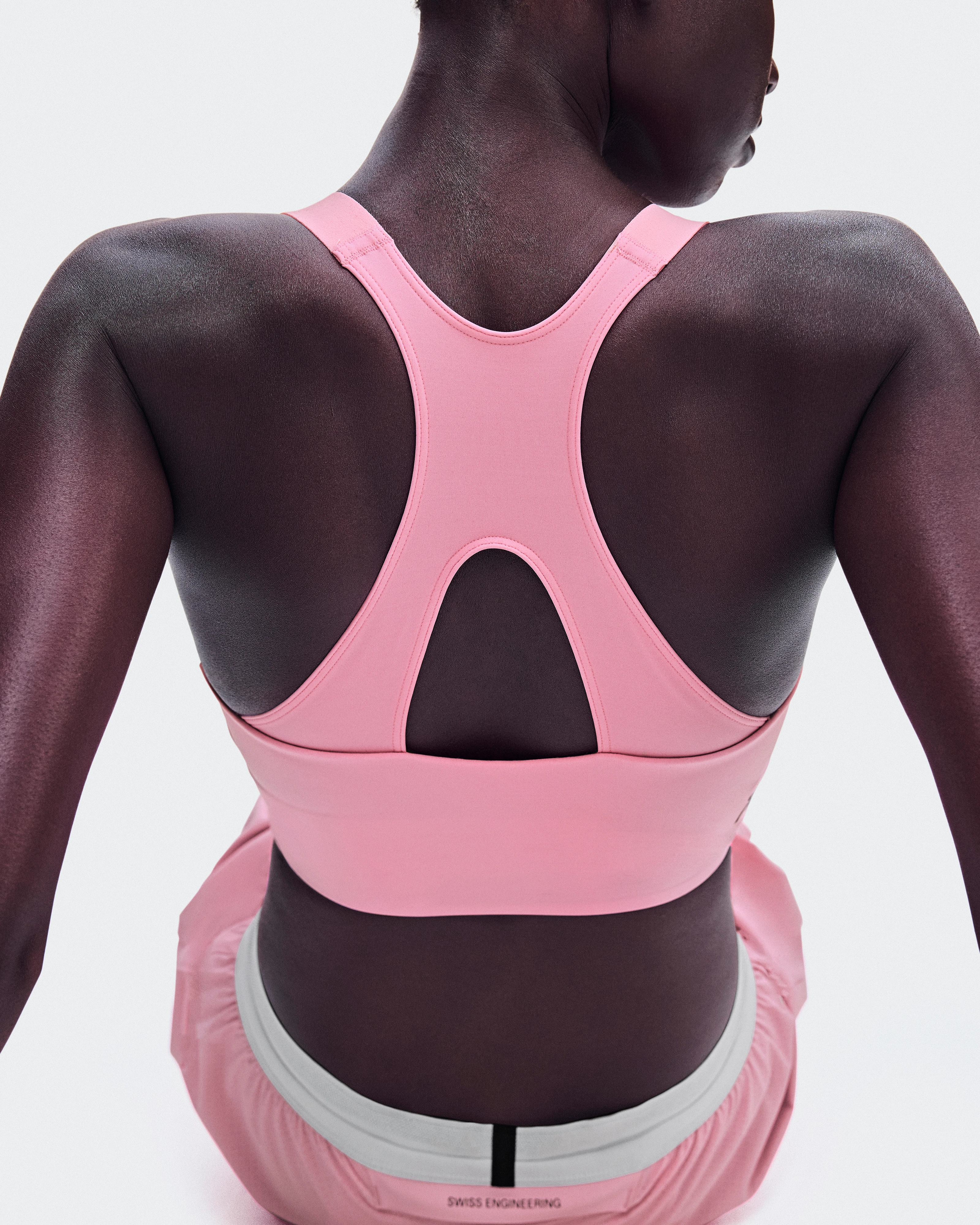 On Performance Crop Magnolia Femme Hauts et t-shirts