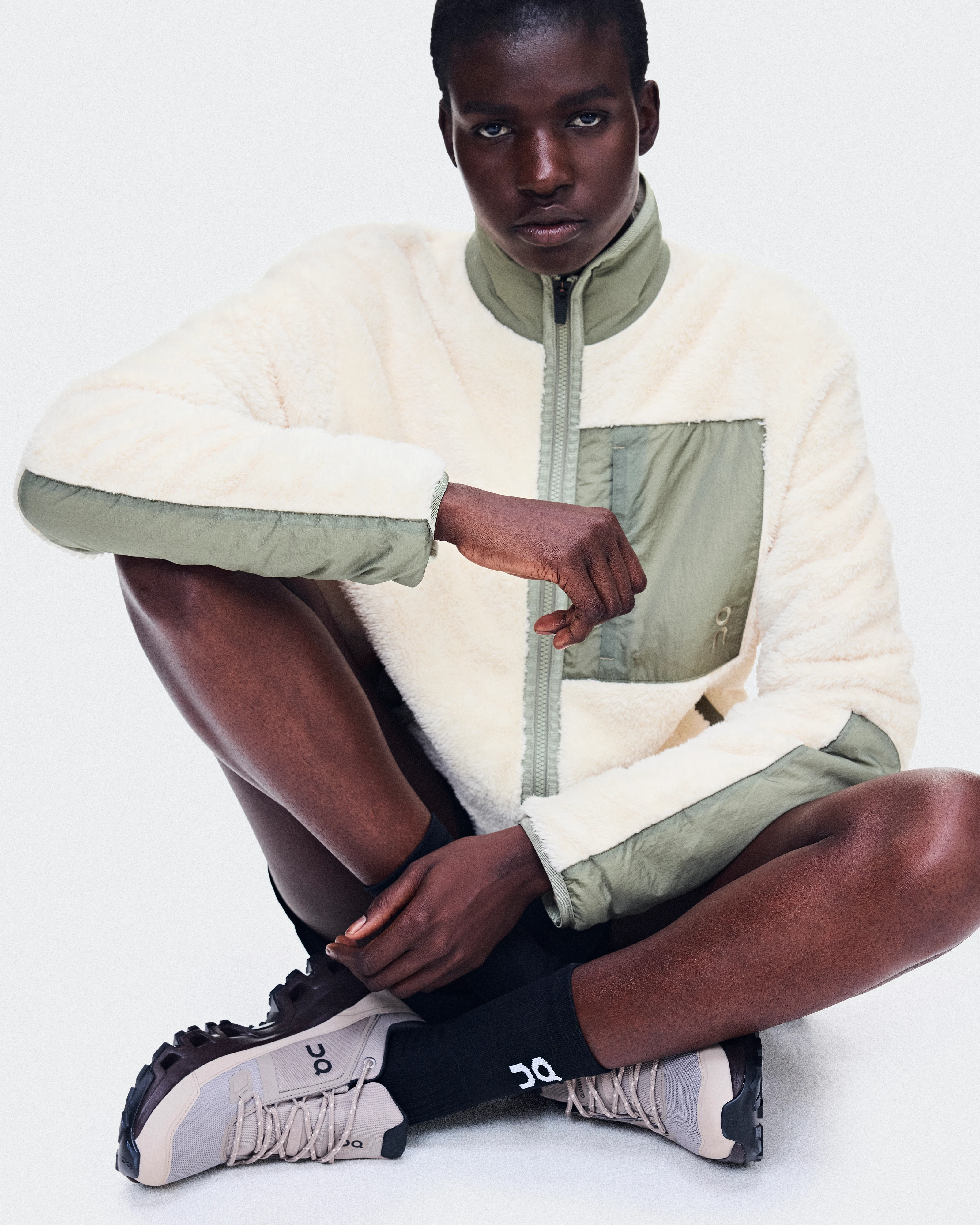 On Ascent Fleece Jacket Chantilly Unisexe Vestes