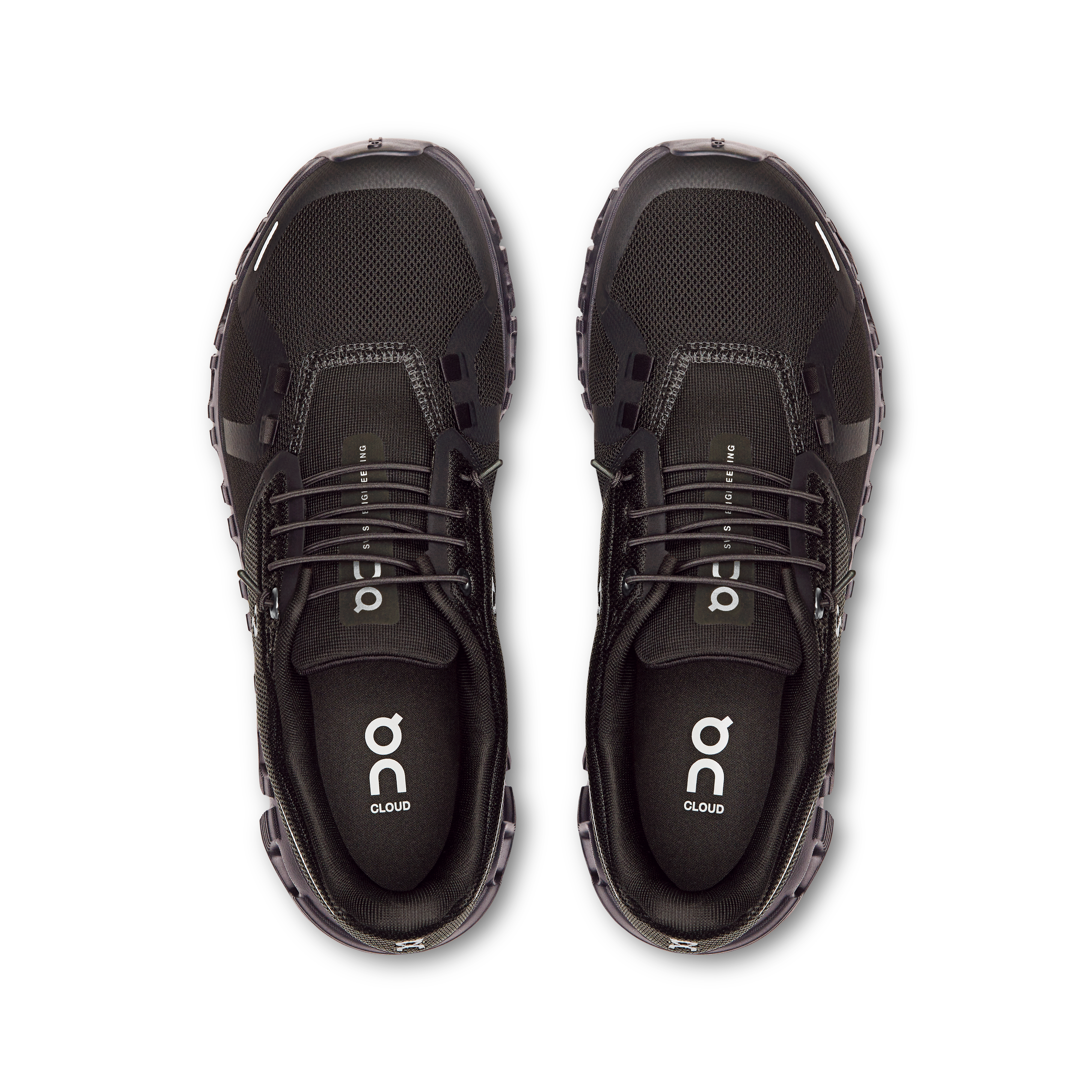 On Cloud 6 Black & Black Femme Active Life Chaussures