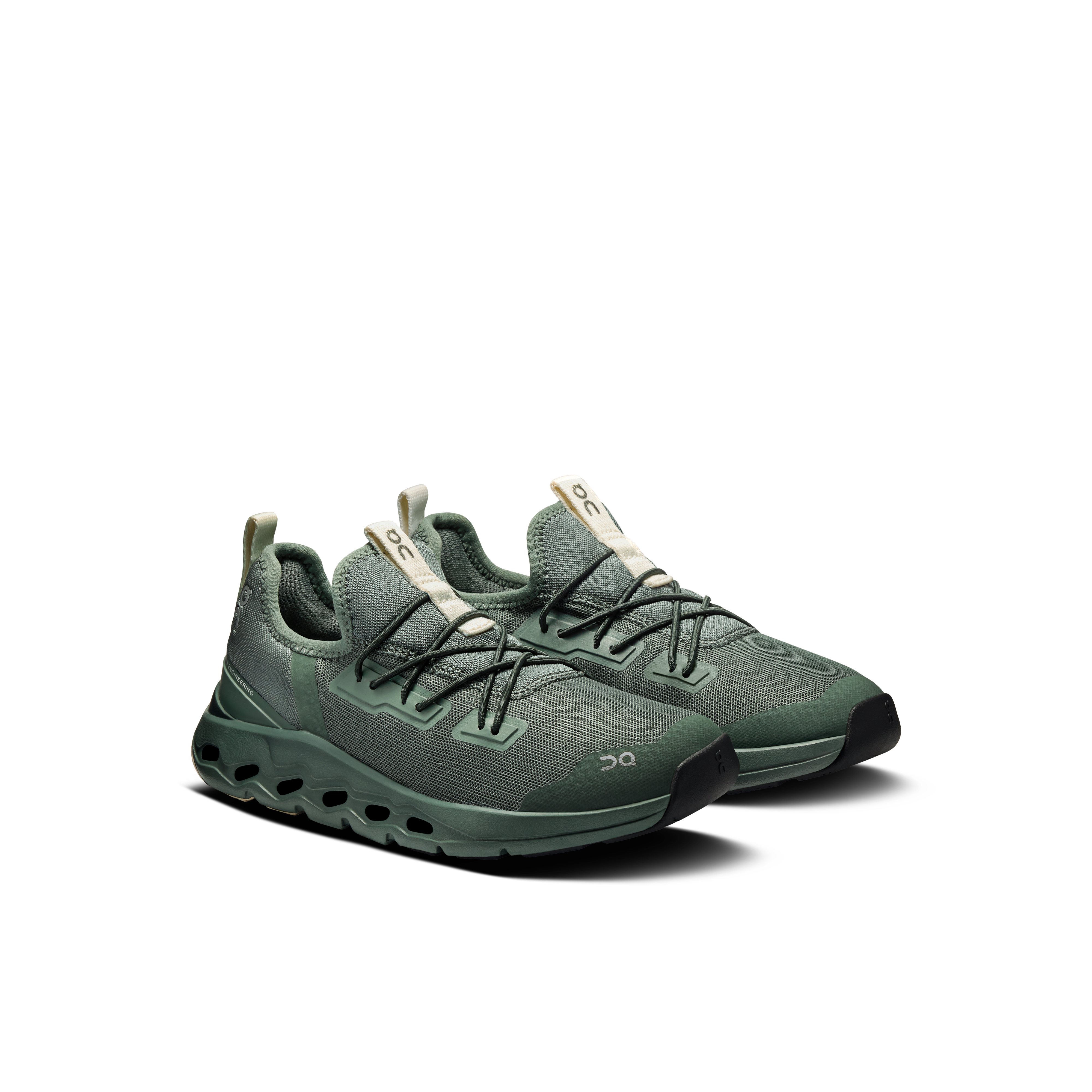 On Cloudleap Olive & Ghost Enfant Active Life Chaussures
