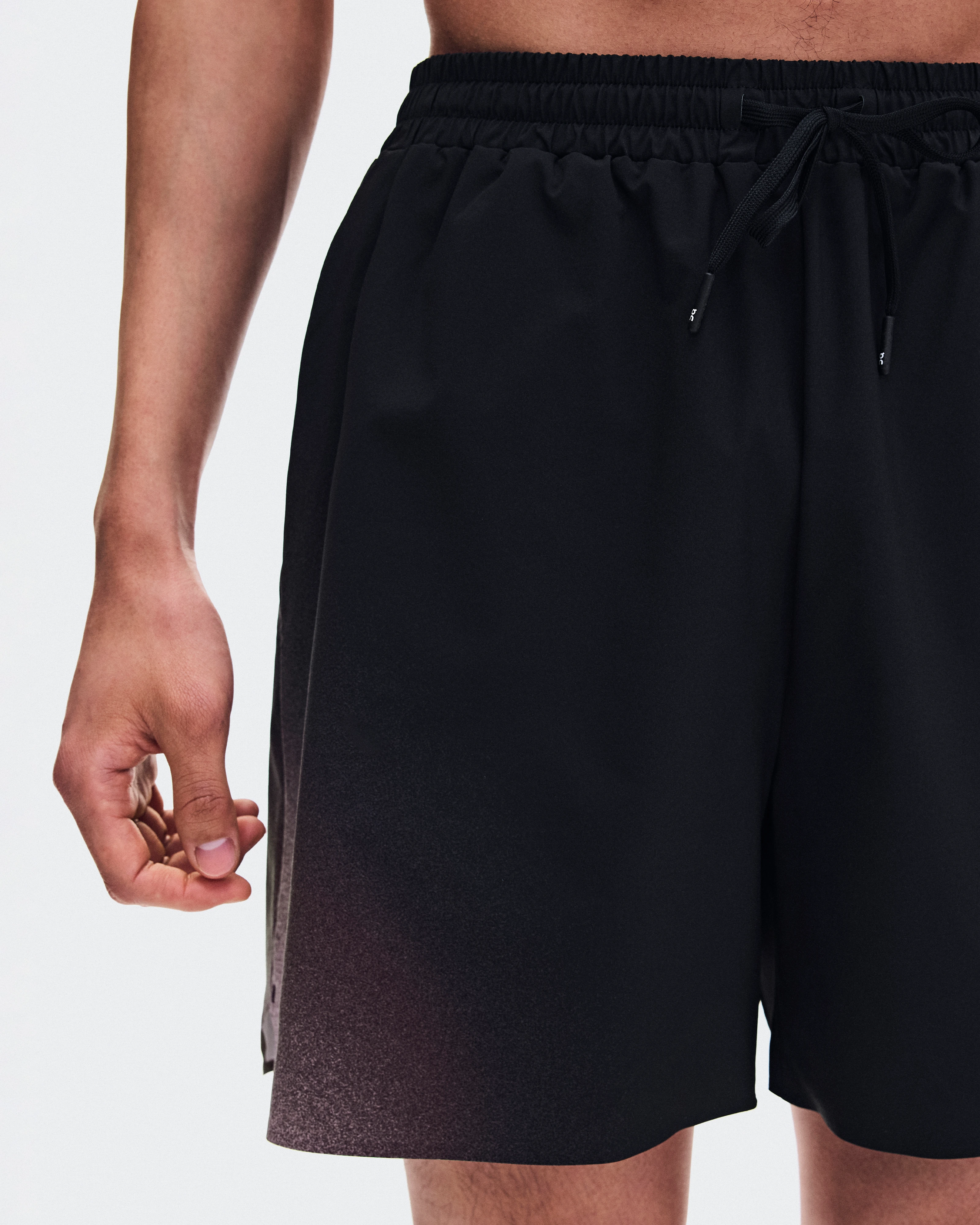 On 5" Court Shorts Swing Black & Mulberry Homme Shorts