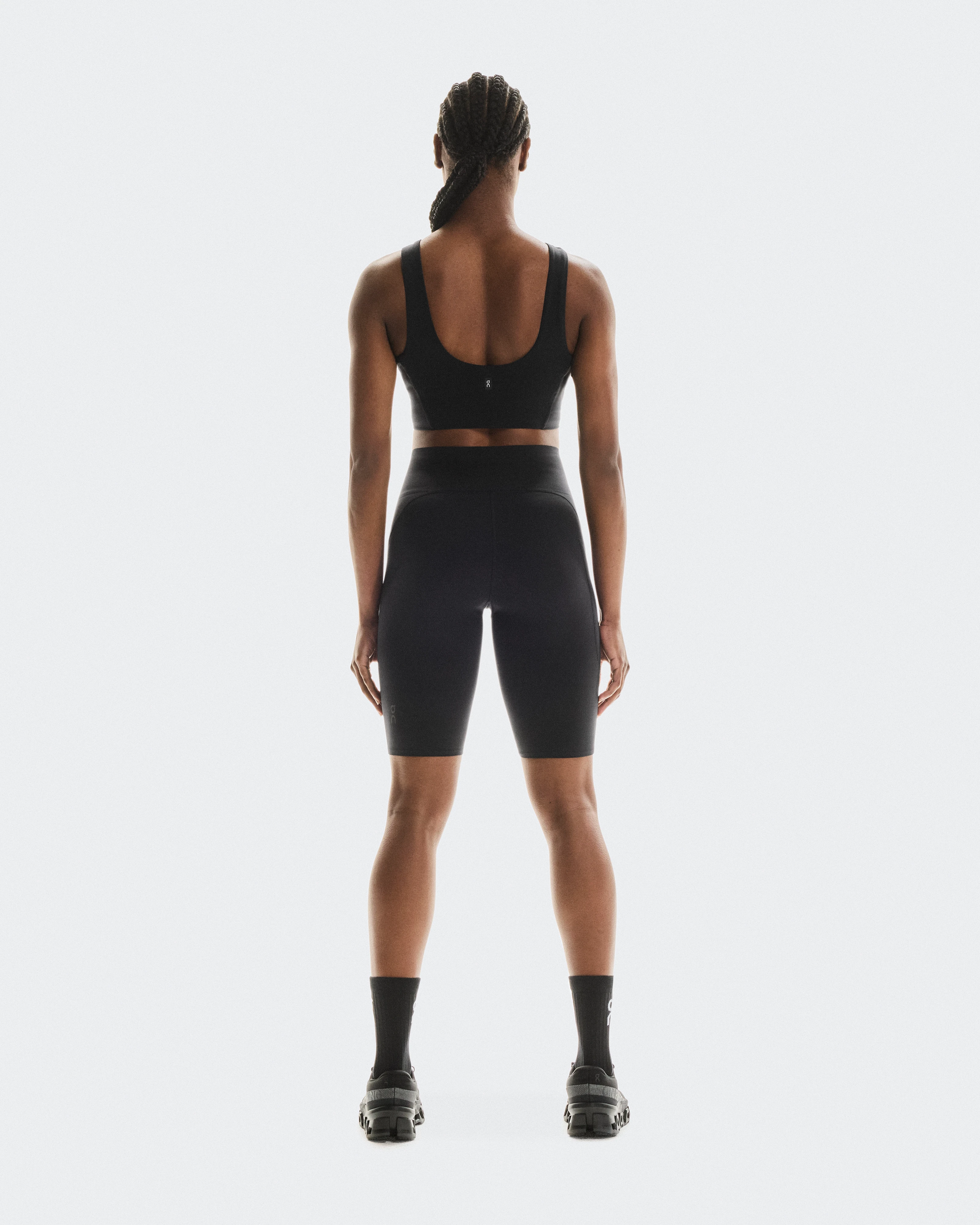 On Studio Tights Short Black Femme Leggings