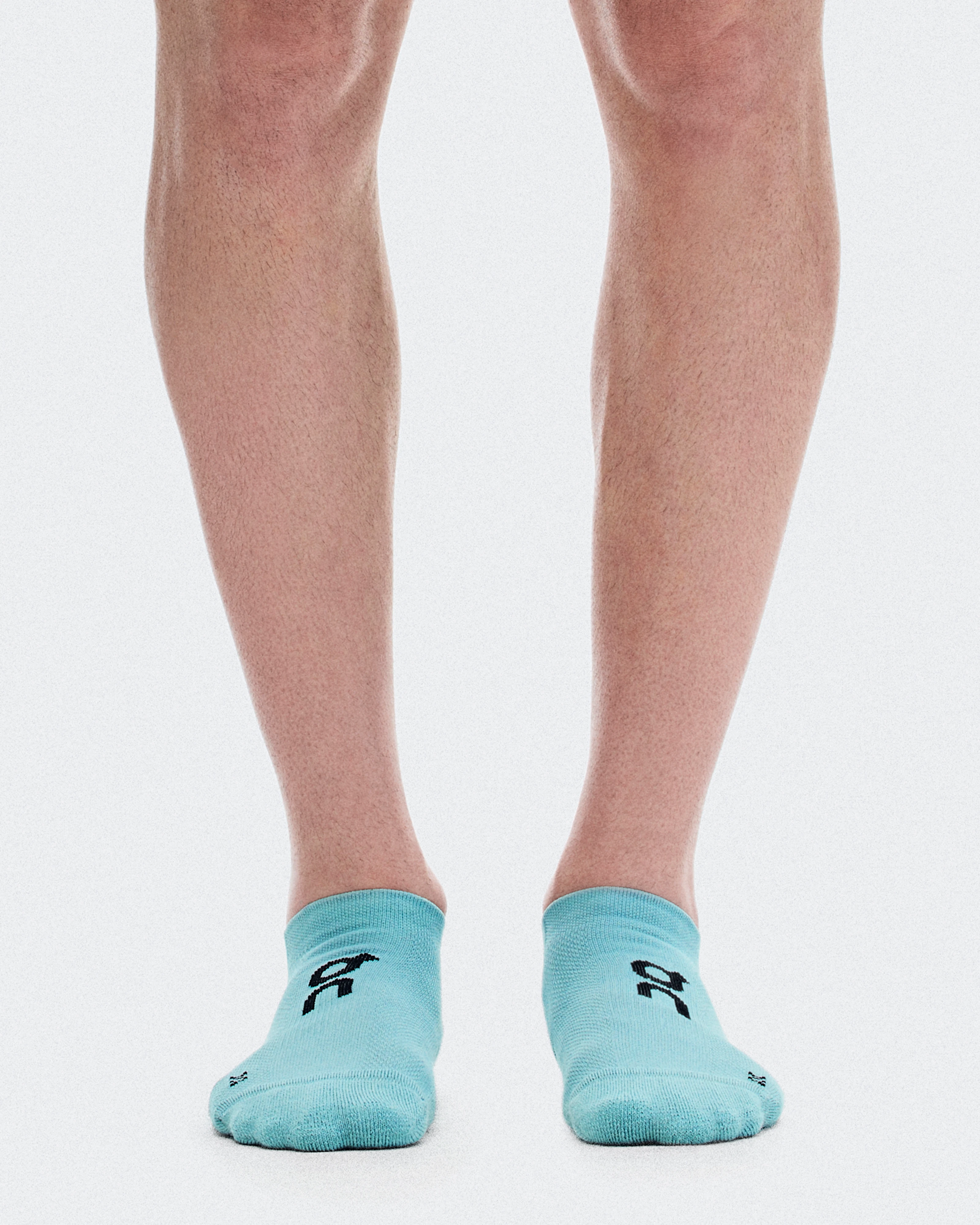 On Core Run Sock Mid 2P Flurry & Wash Unisexe Chaussettes