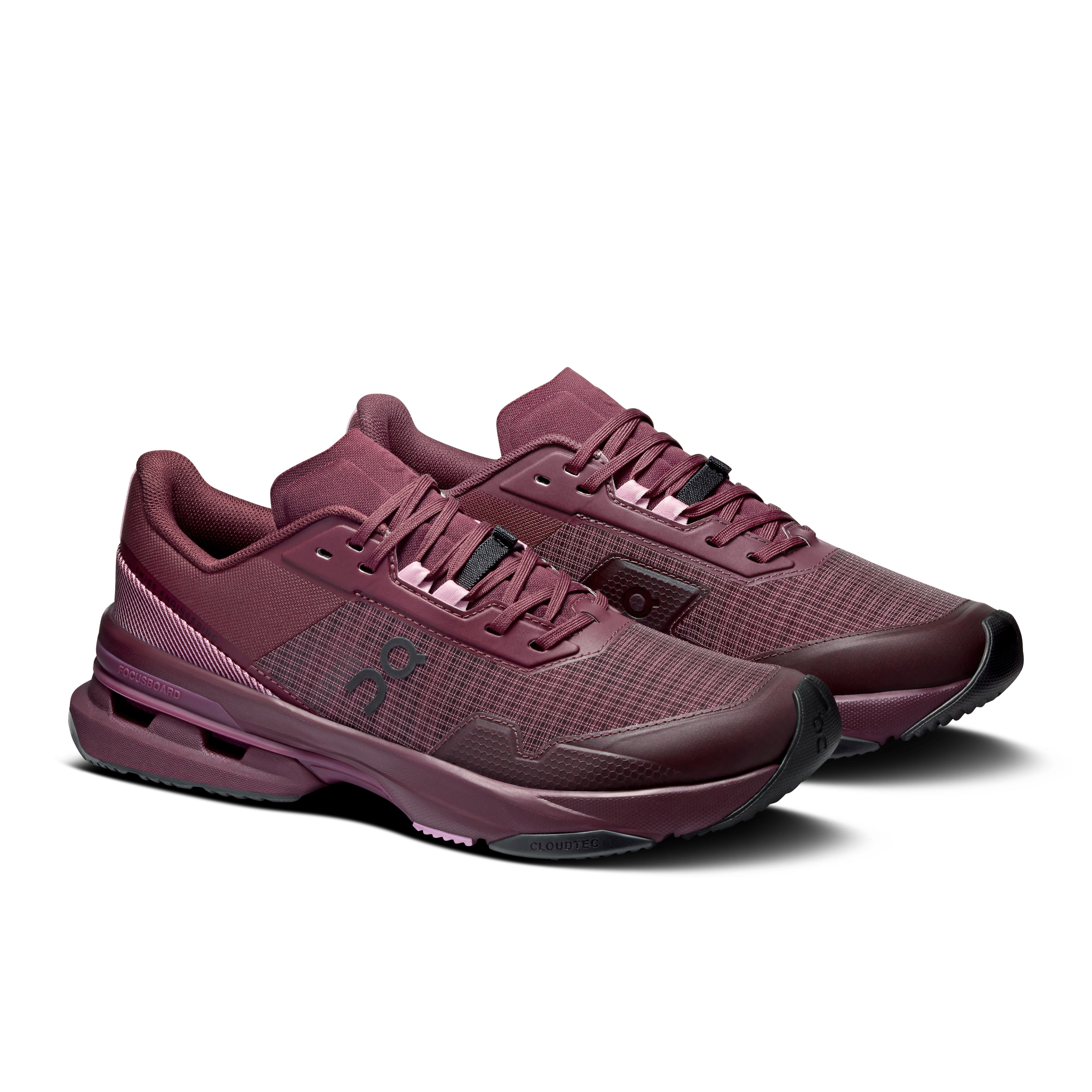 On Cloudpulse Pro Maroon & Rhodonite Femme training_shoes Chaussures