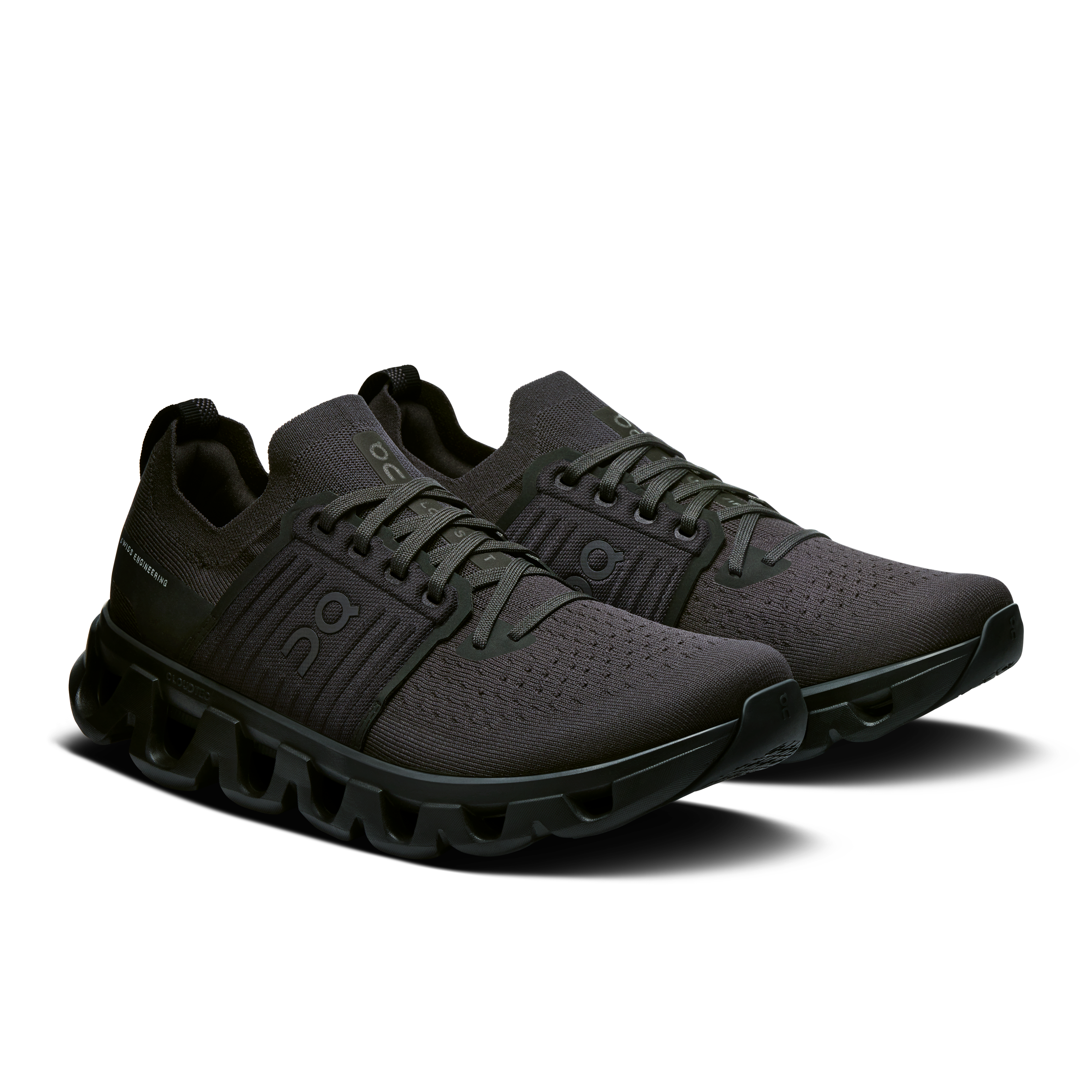 On Cloudswift 4 Black & Eclipse Homme Running sur route Chaussures