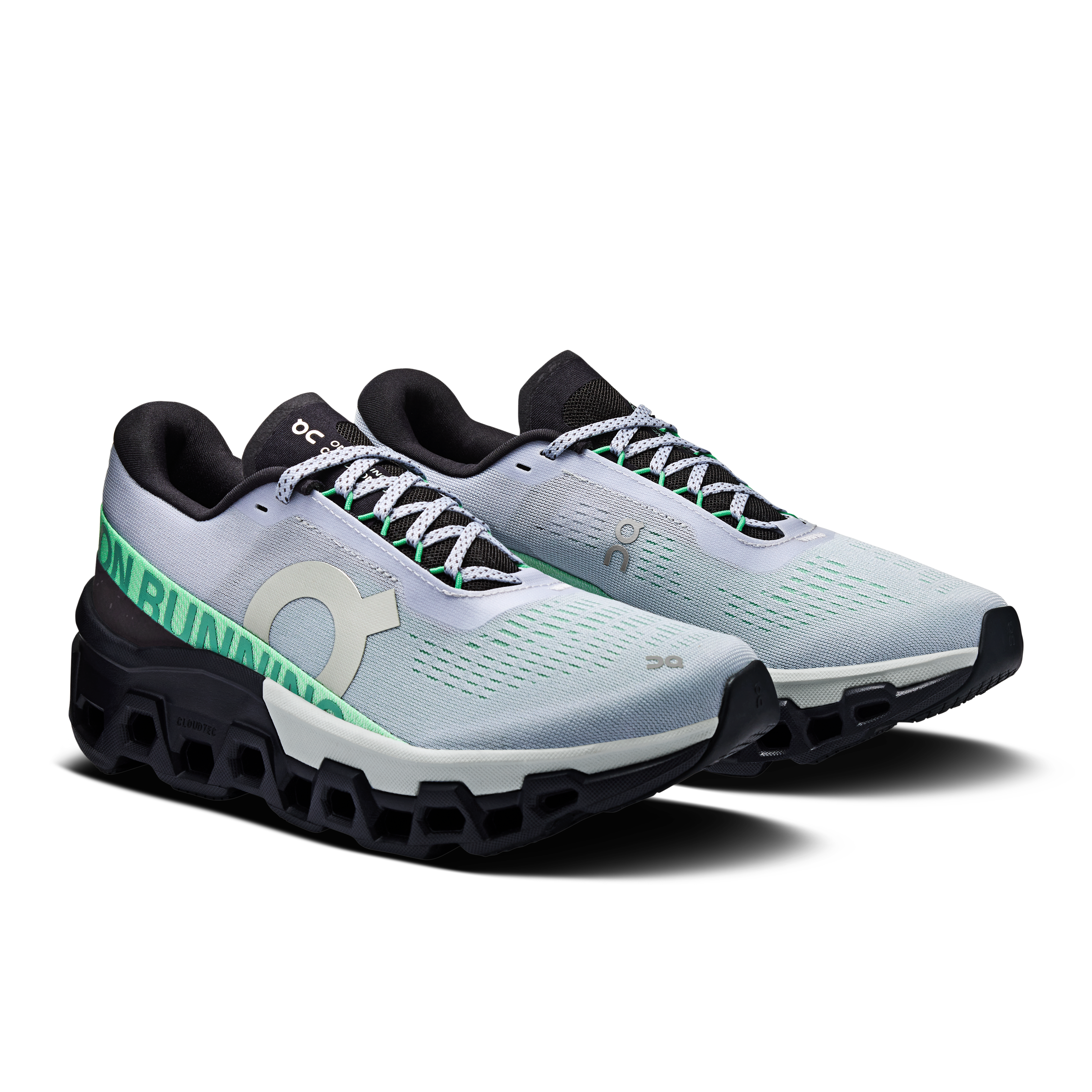 On Cloudmonster 2 Nimbus & Arctic Femme Running sur route Chaussures