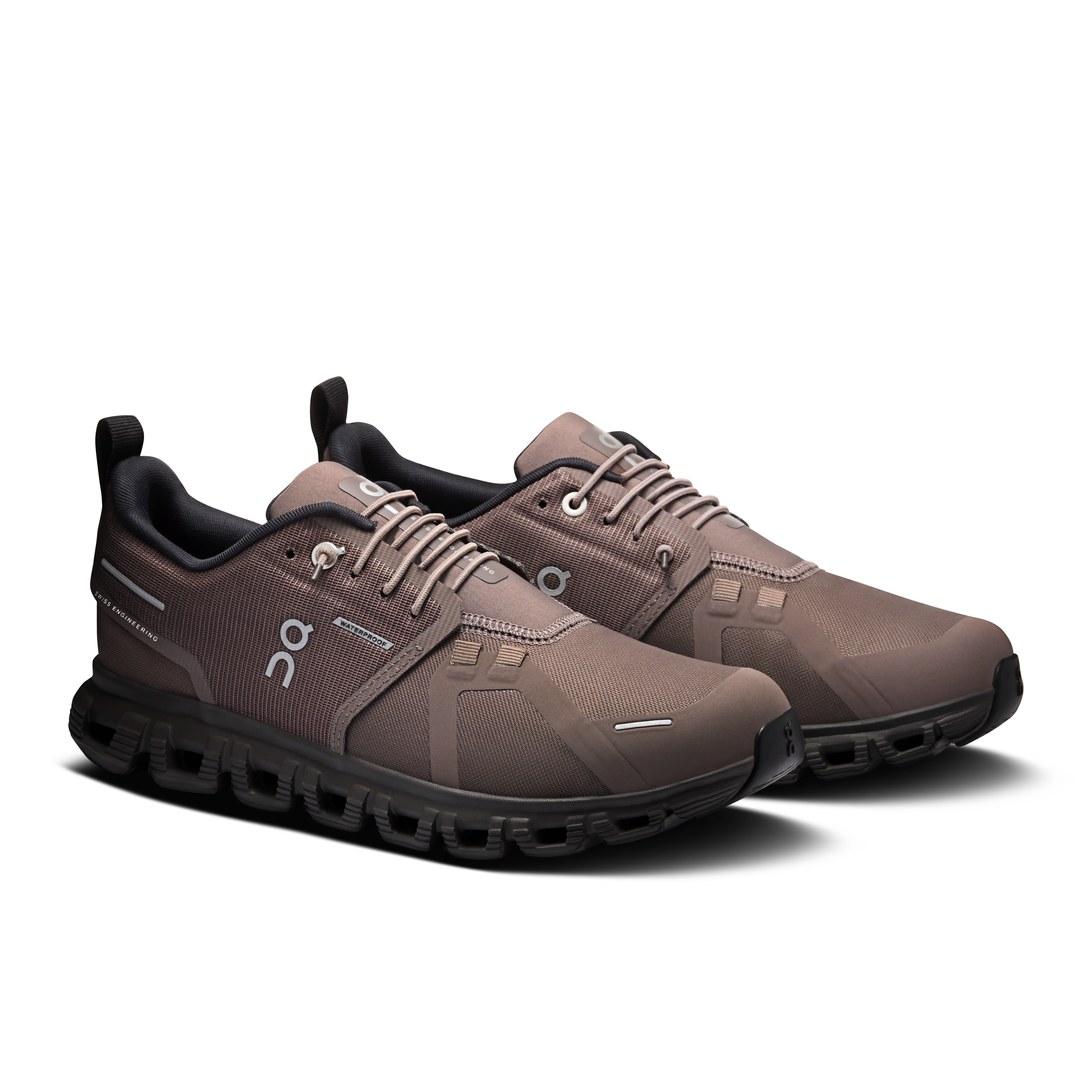 On Cloud 6 Waterproof Ash & Sable Femme Active Life Chaussures